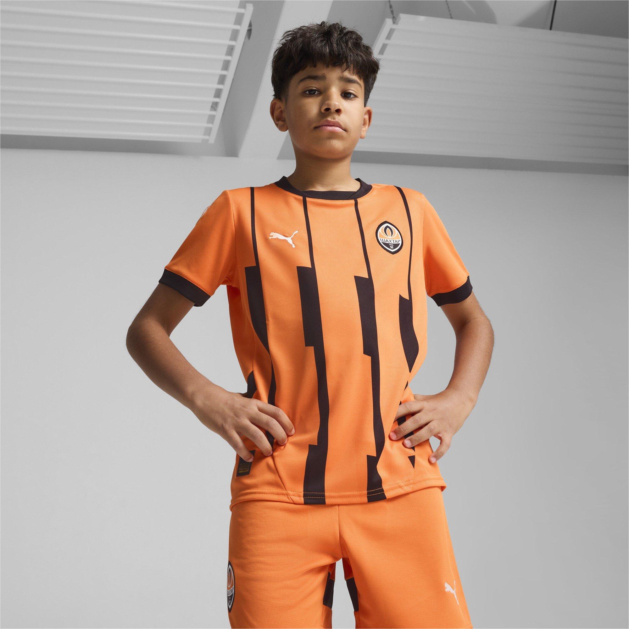 Orange - Puma - FC Shakhtar Donetsk Home Shirt 2024 2025 Juniors - 2