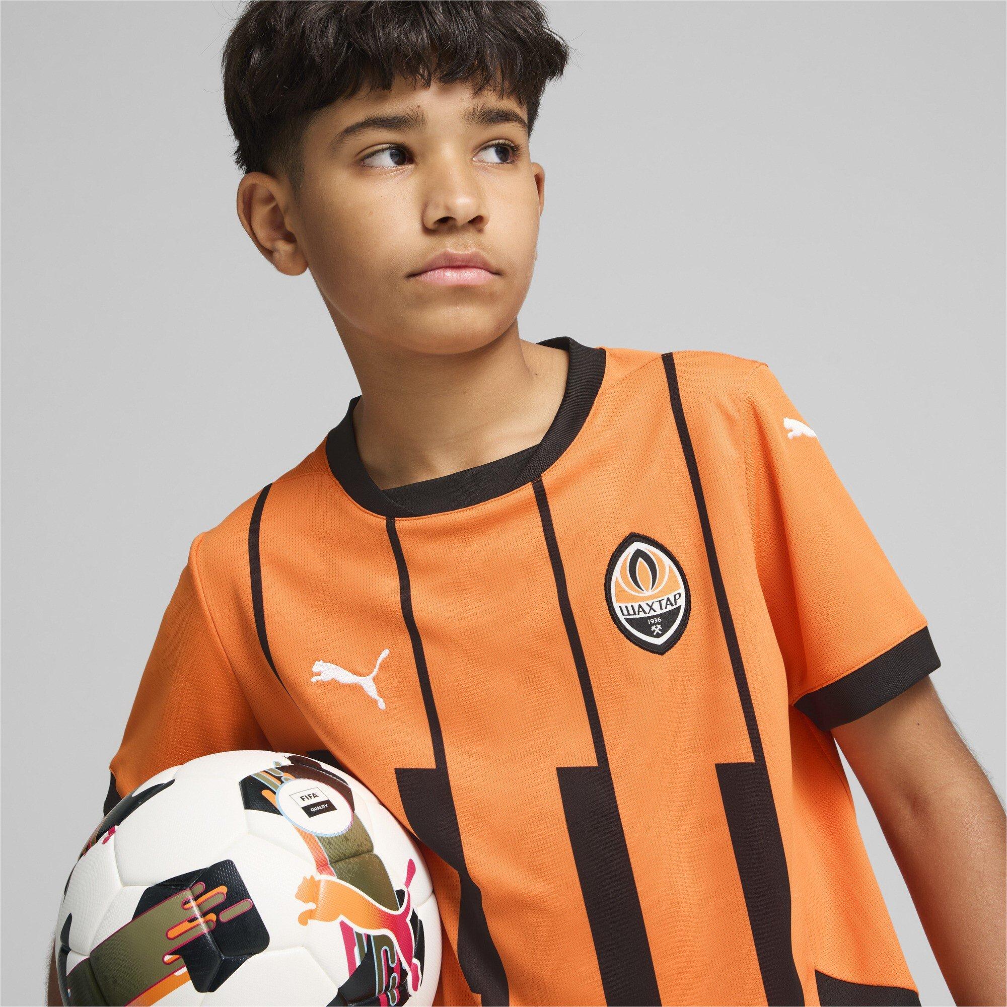 Orange - Puma - FC Shakhtar Donetsk Home Shirt 2024 2025 Juniors - 3
