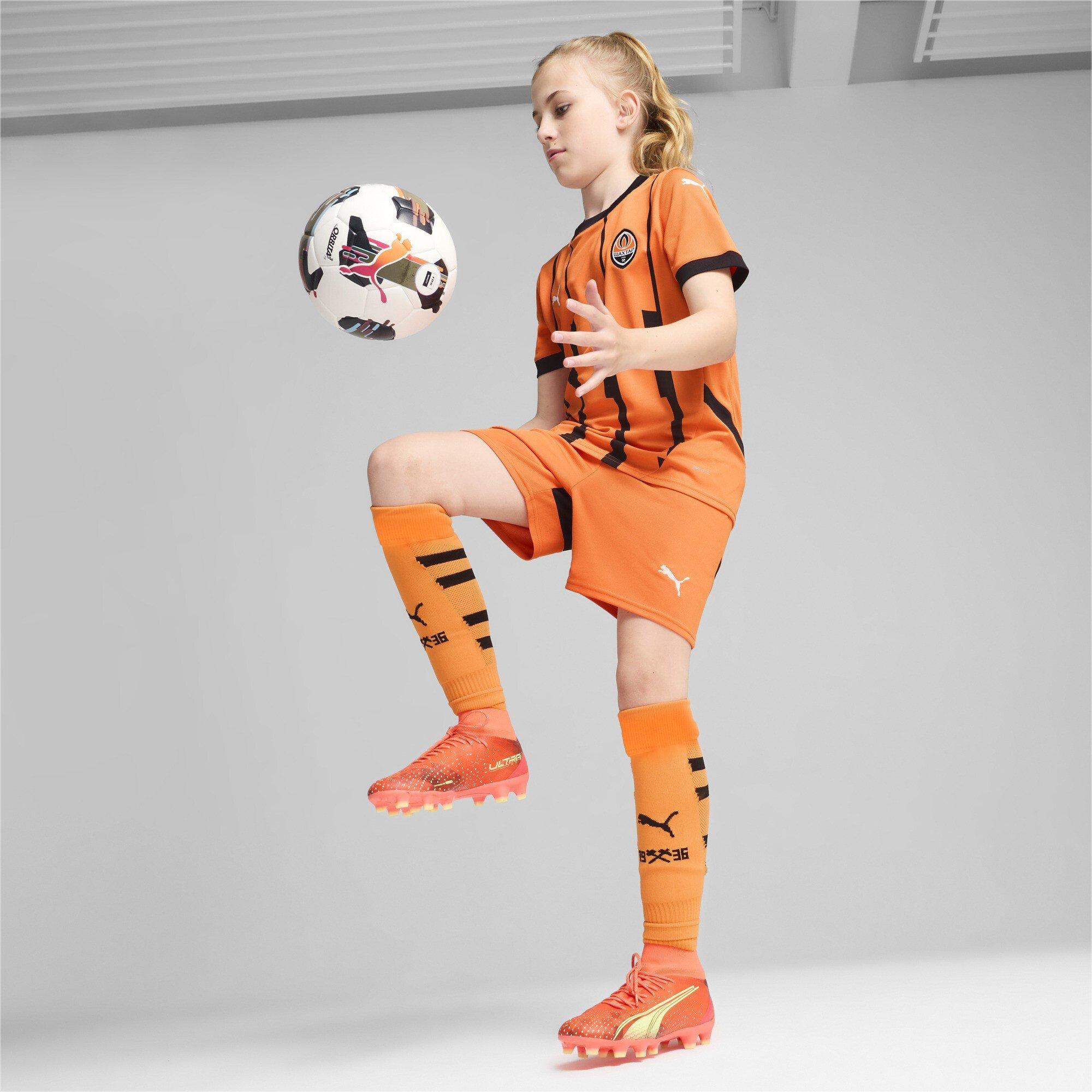 Orange - Puma - FC Shakhtar Donetsk Home Shirt 2024 2025 Juniors - 4