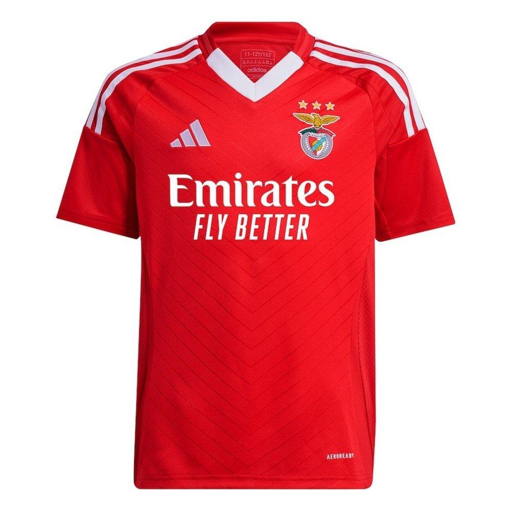 Adidas Boys Benfica Home Shirt 2024 2025 Juniors - Red - 13 Years