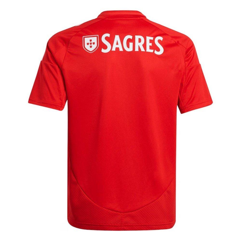 Rouge - adidas - Benfica Home Shirt 2024 2025 Juniors - 2