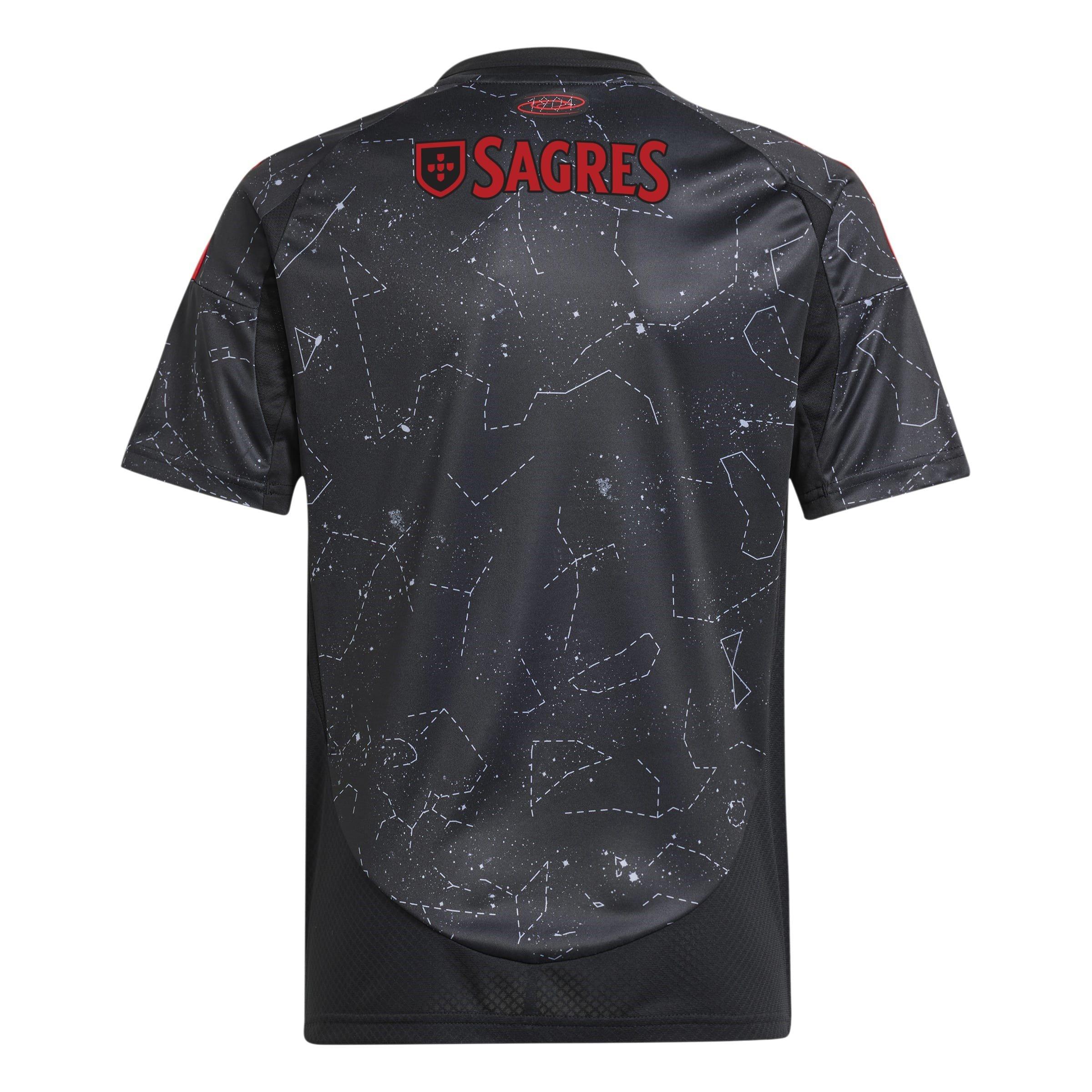 Schwarz - adidas - Benfica Away Shirt 2024 2025 Juniors - 2