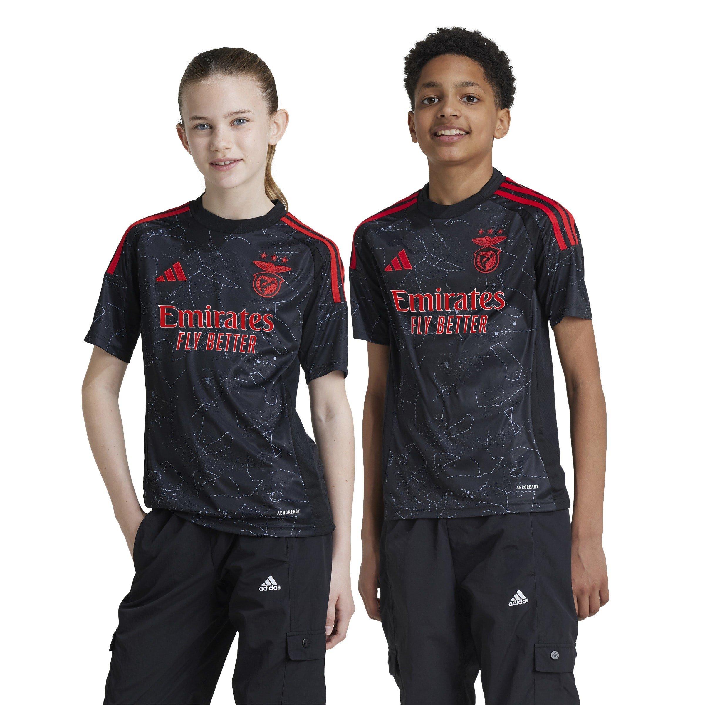 Schwarz - adidas - Benfica Away Shirt 2024 2025 Juniors - 3