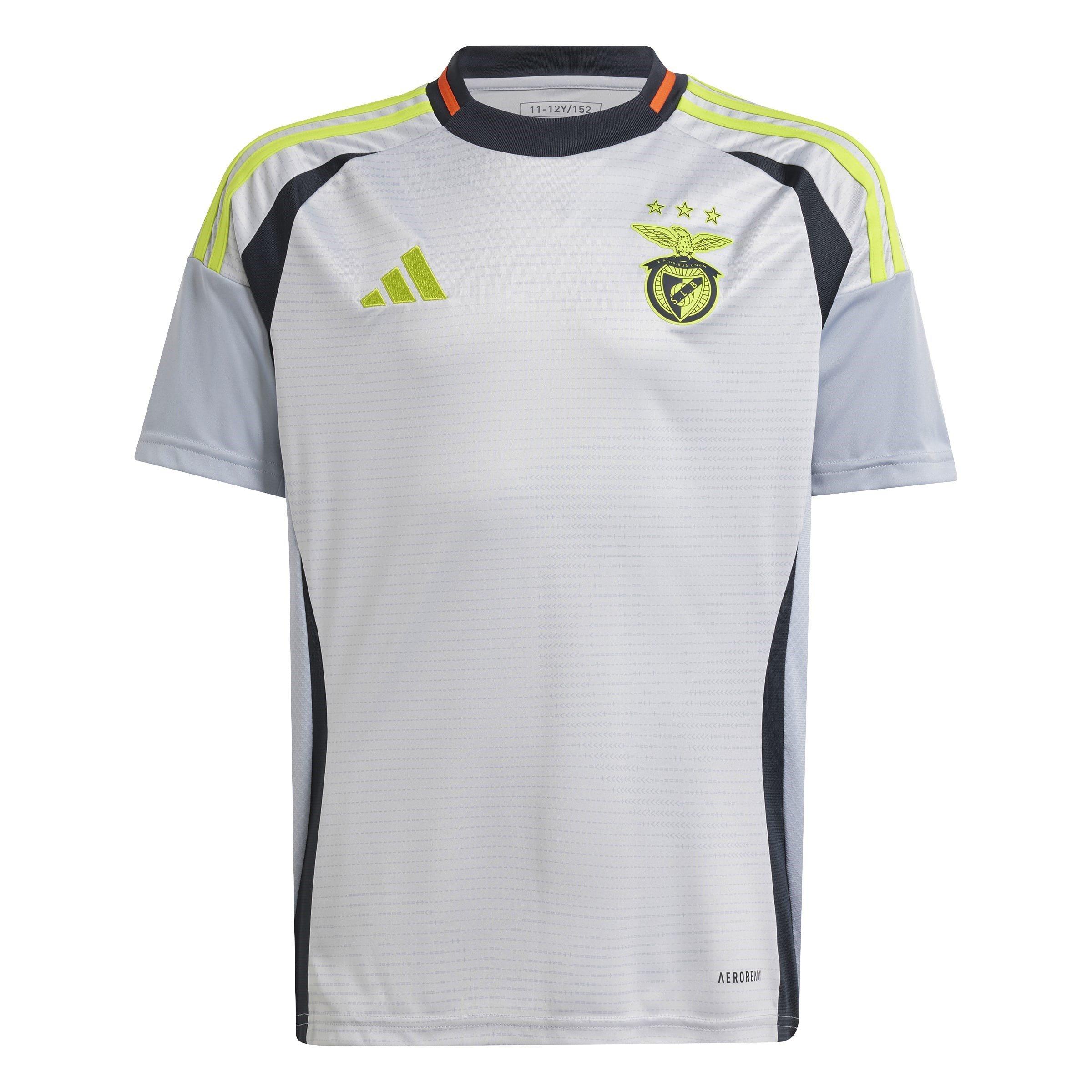 Grey - adidas - Benfica Third Shirt 2024 2025 Juniors - 1