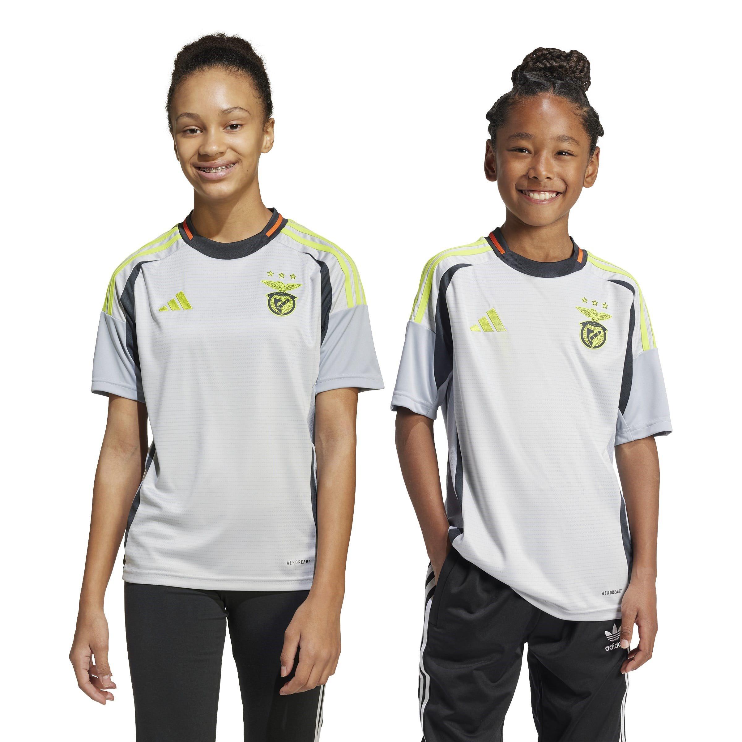 Grey - adidas - Benfica Third Shirt 2024 2025 Juniors - 3