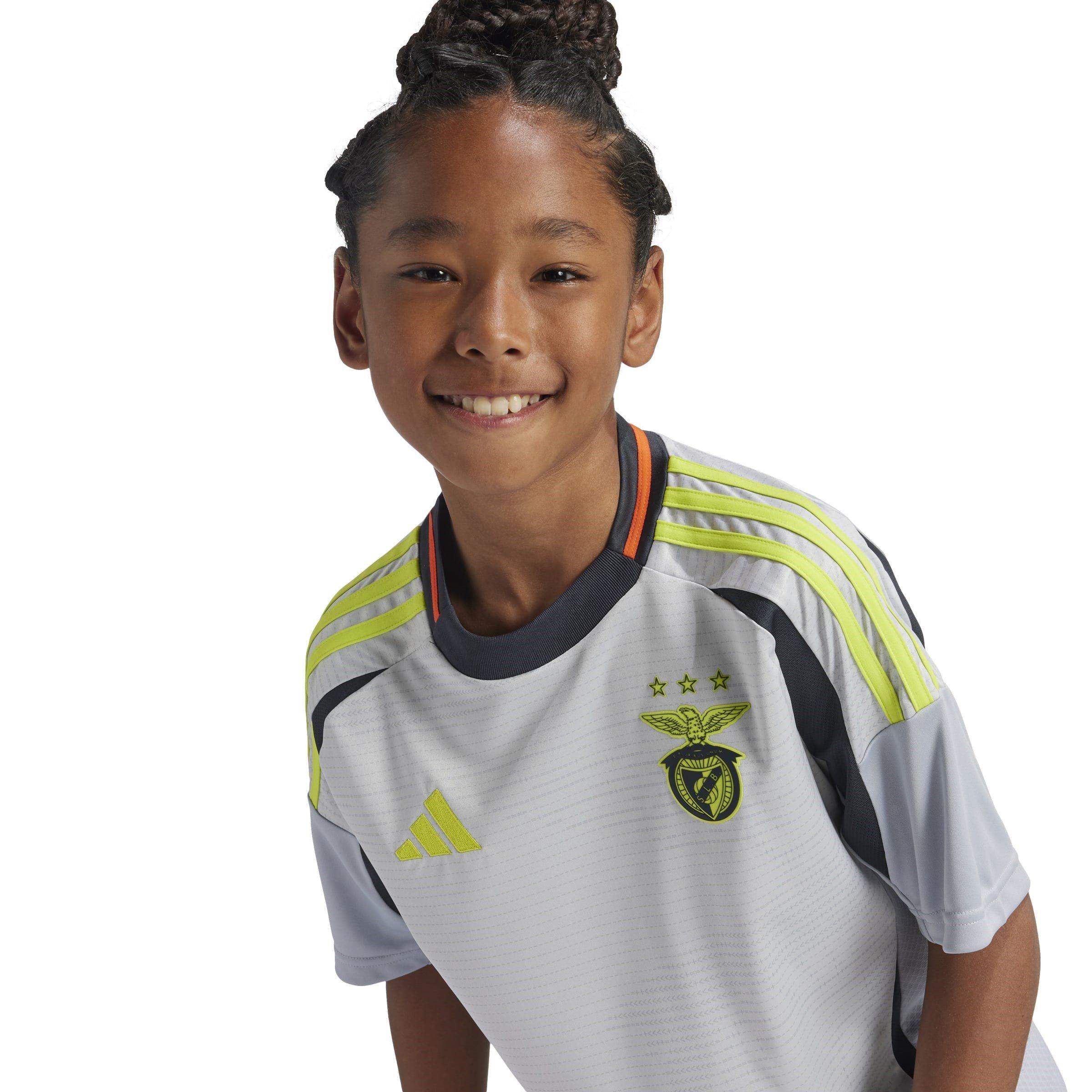 Grey - adidas - Benfica Third Shirt 2024 2025 Juniors - 5