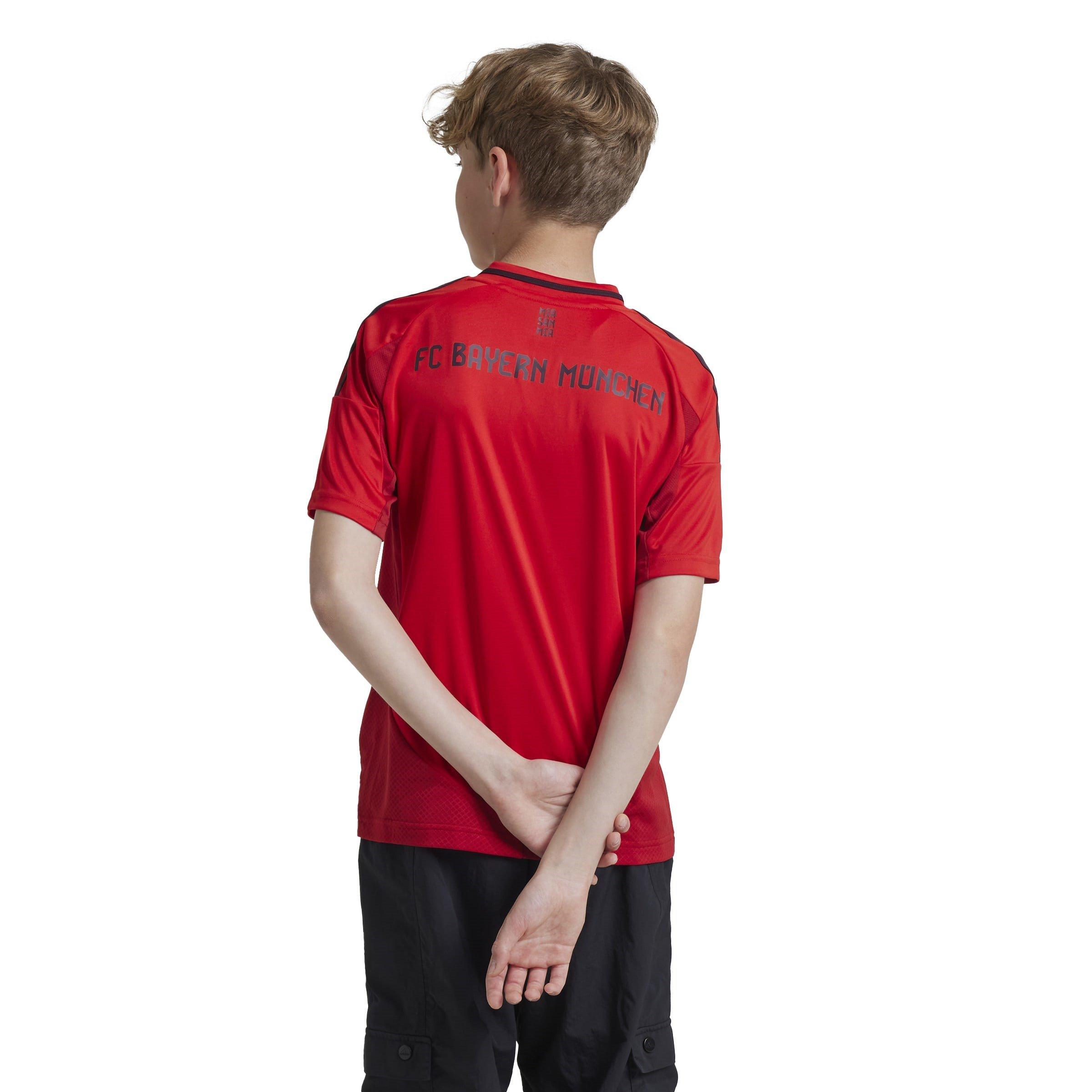 Red - adidas - FC Bayern Munich Home Shirt 2024 2025 Juniors - 4