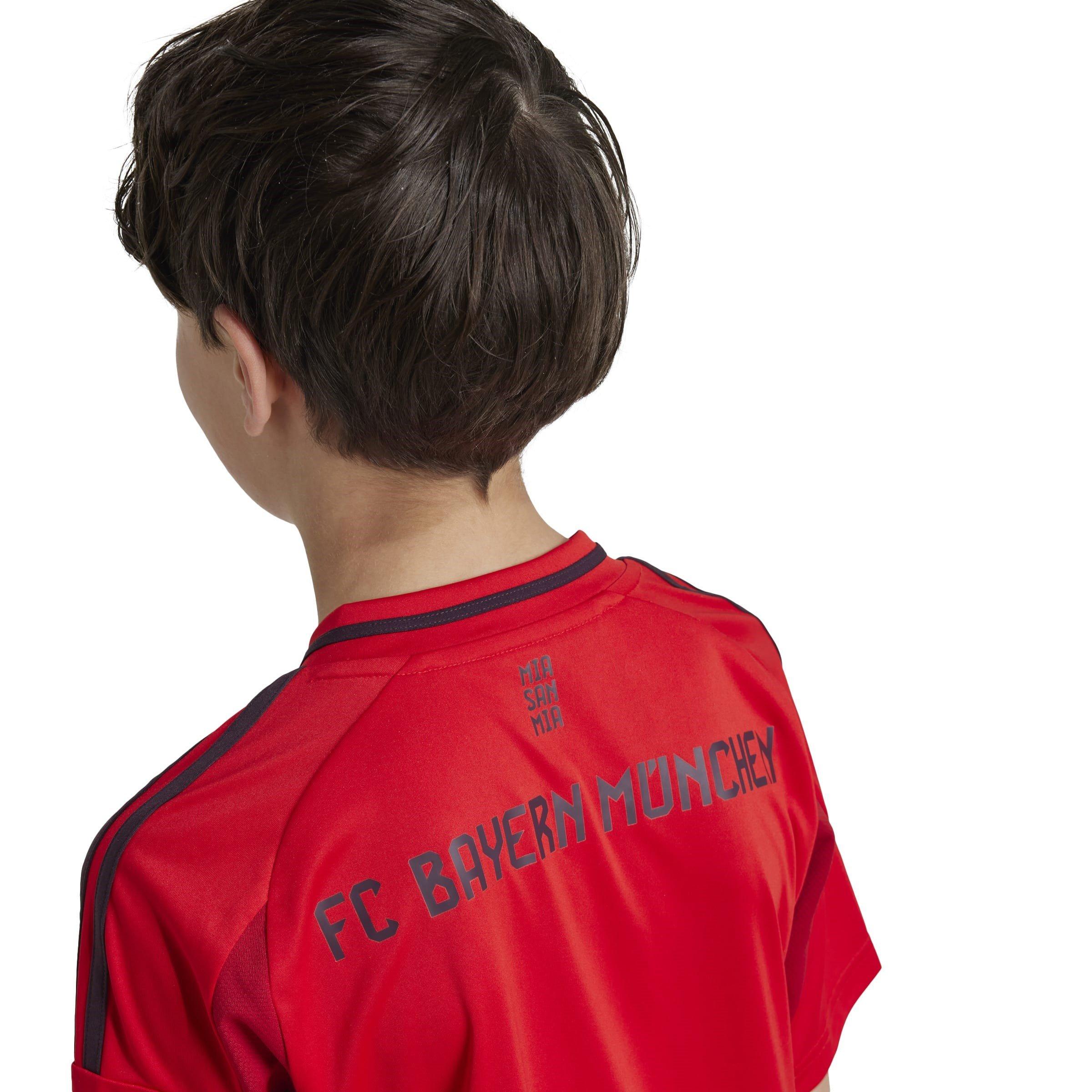 Red - adidas - FC Bayern Munich Home Shirt 2024 2025 Juniors - 6