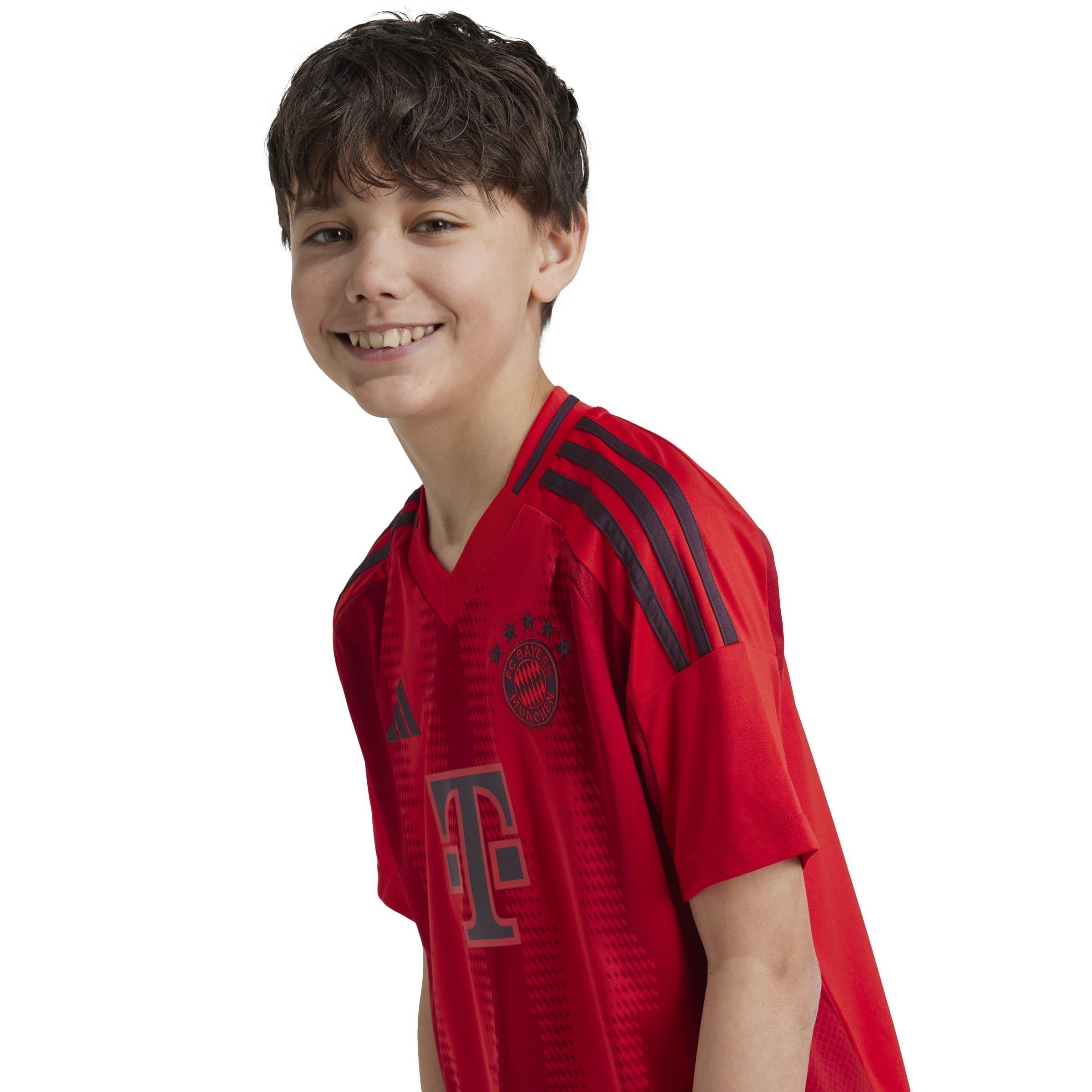 Red - adidas - FC Bayern Munich Home Shirt 2024 2025 Juniors - 7