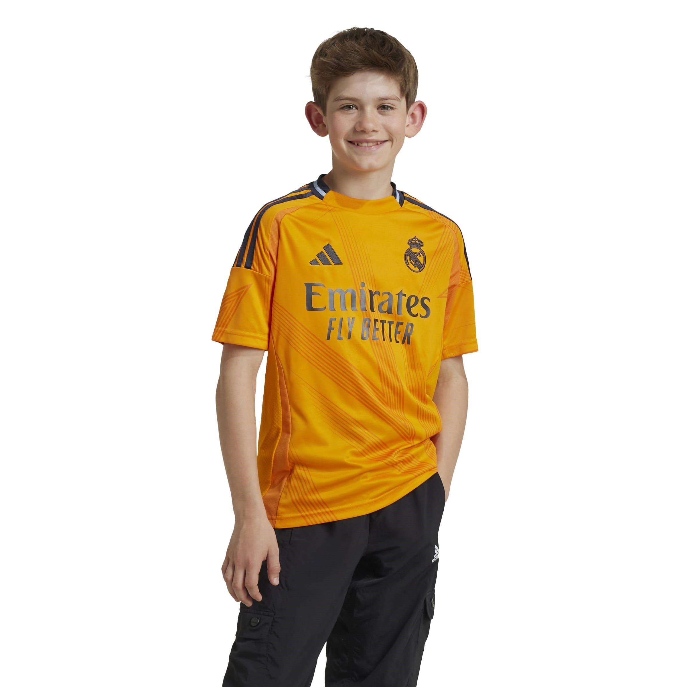 Oranje - adidas - Real Madrid Away Shirt 2024 2025 Juniors - 3