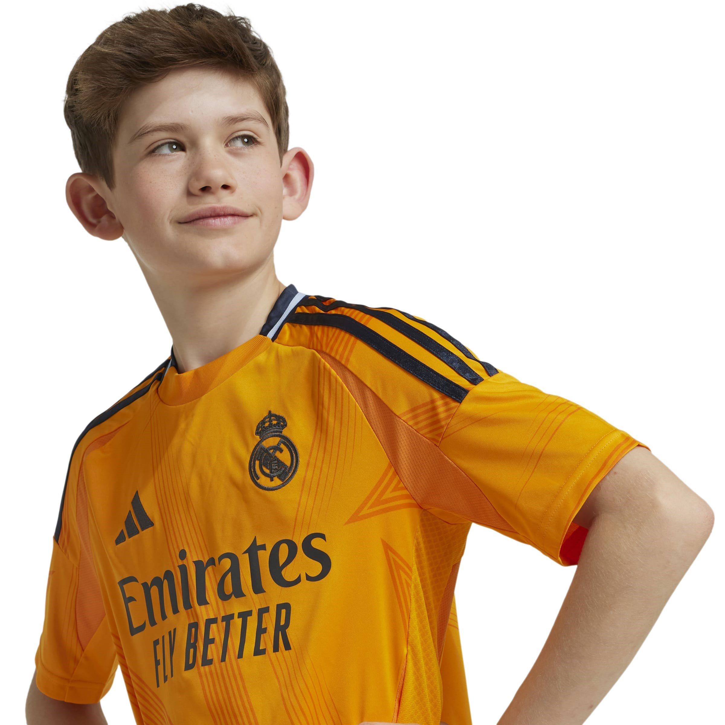 Oranje - adidas - Real Madrid Away Shirt 2024 2025 Juniors - 6