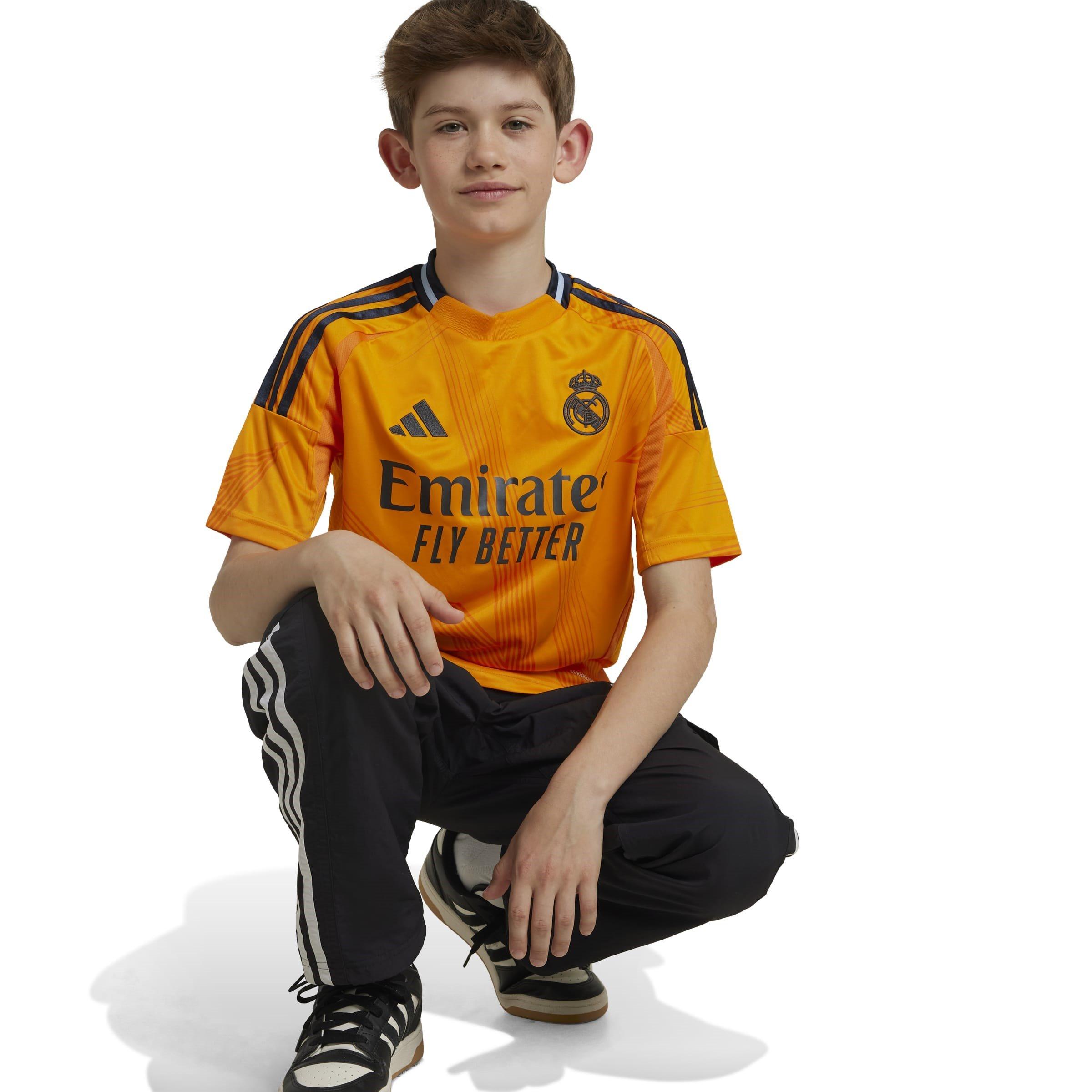 Oranje - adidas - Real Madrid Away Shirt 2024 2025 Juniors - 7