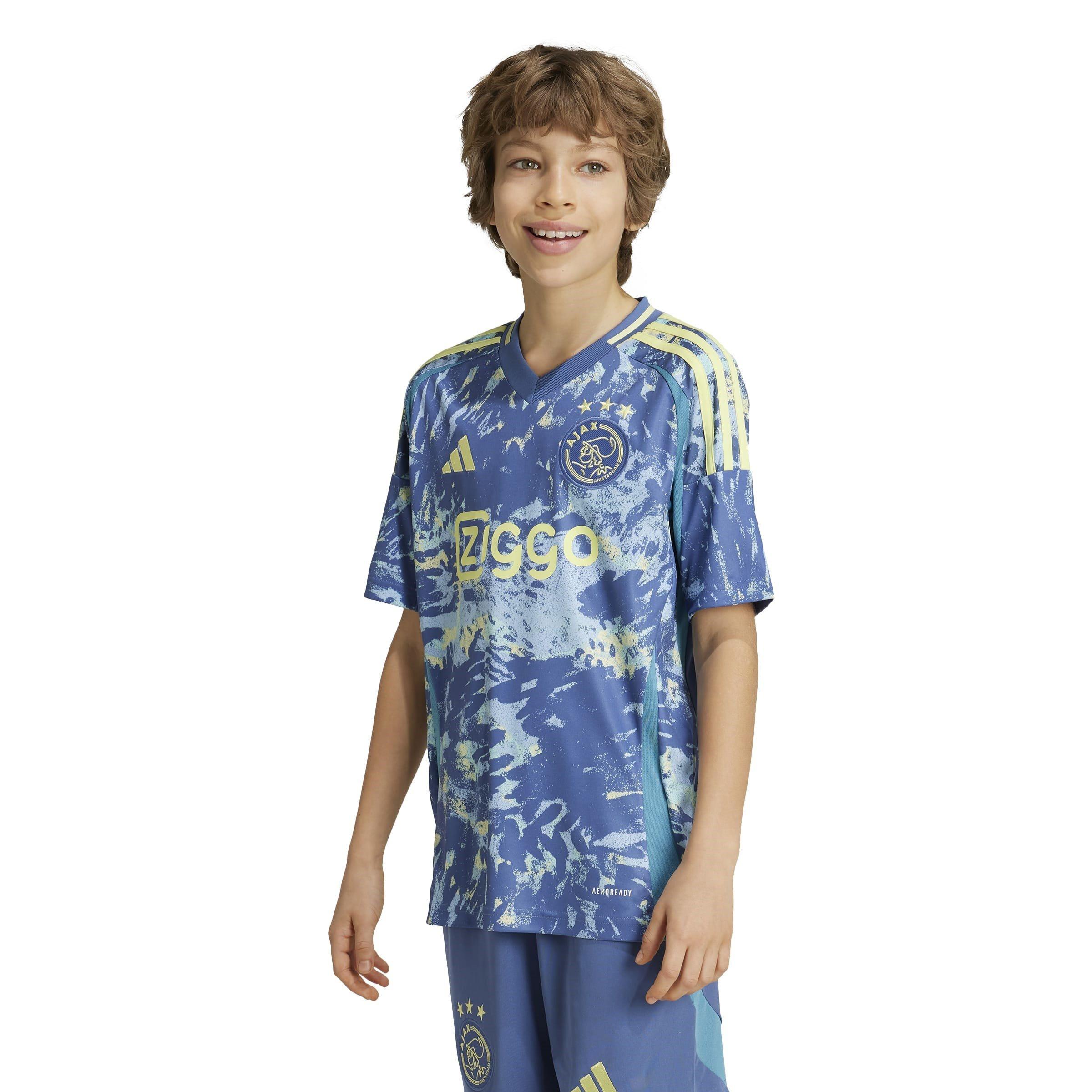 Bleu - adidas - Ajax Amsterdam Away Shirt 2024 2025 Juniors - 3