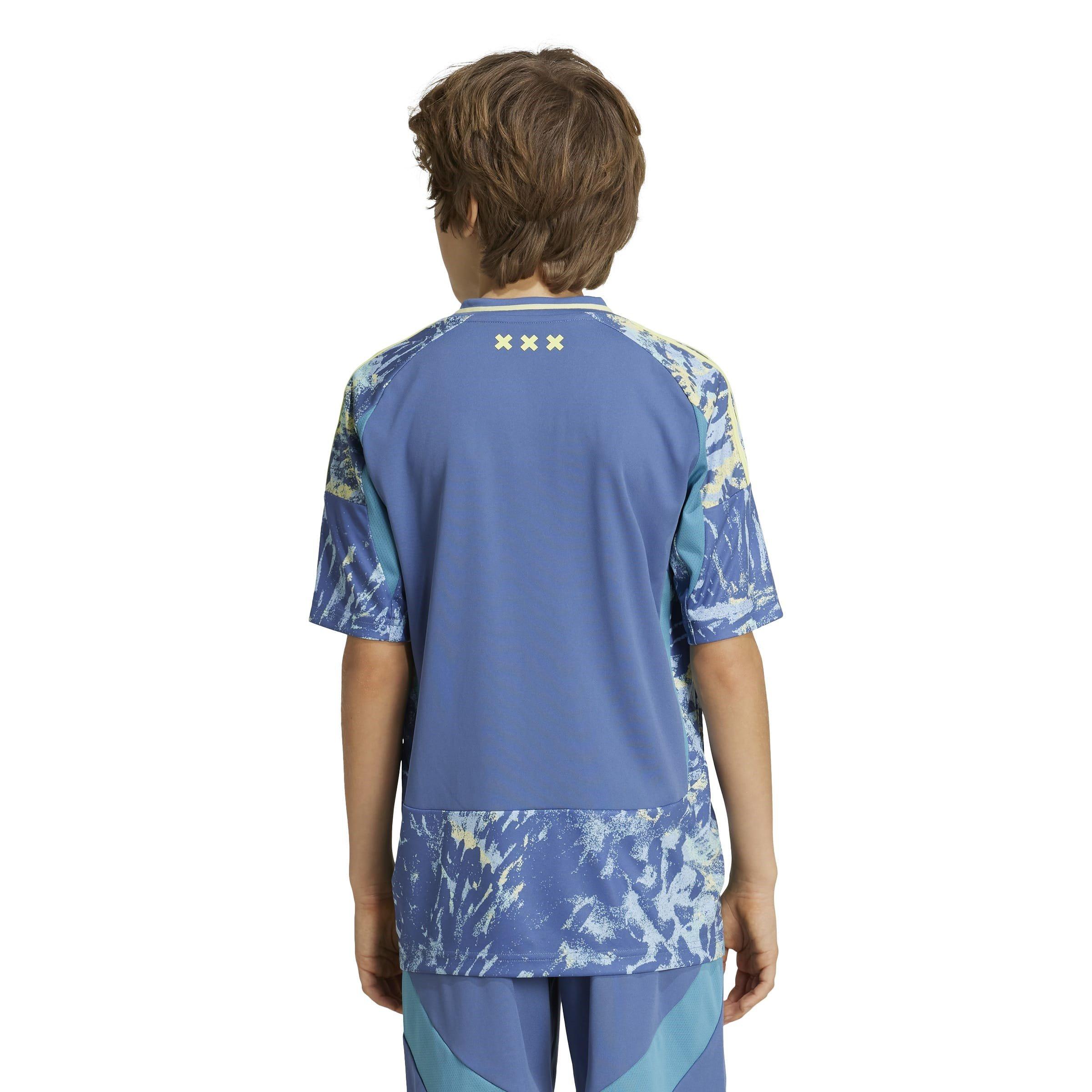 Bleu - adidas - Ajax Amsterdam Away Shirt 2024 2025 Juniors - 4