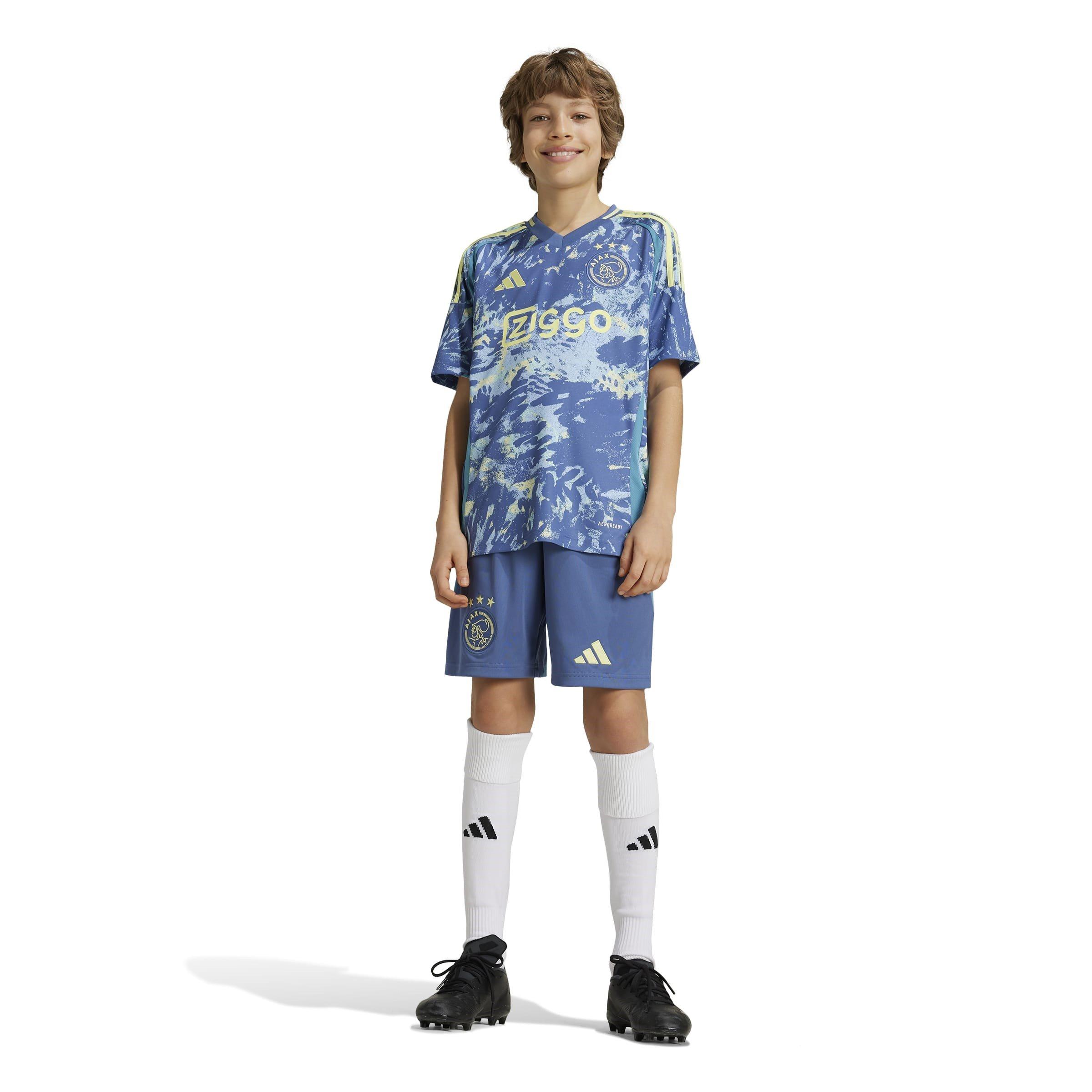 Bleu - adidas - Ajax Amsterdam Away Shirt 2024 2025 Juniors - 5