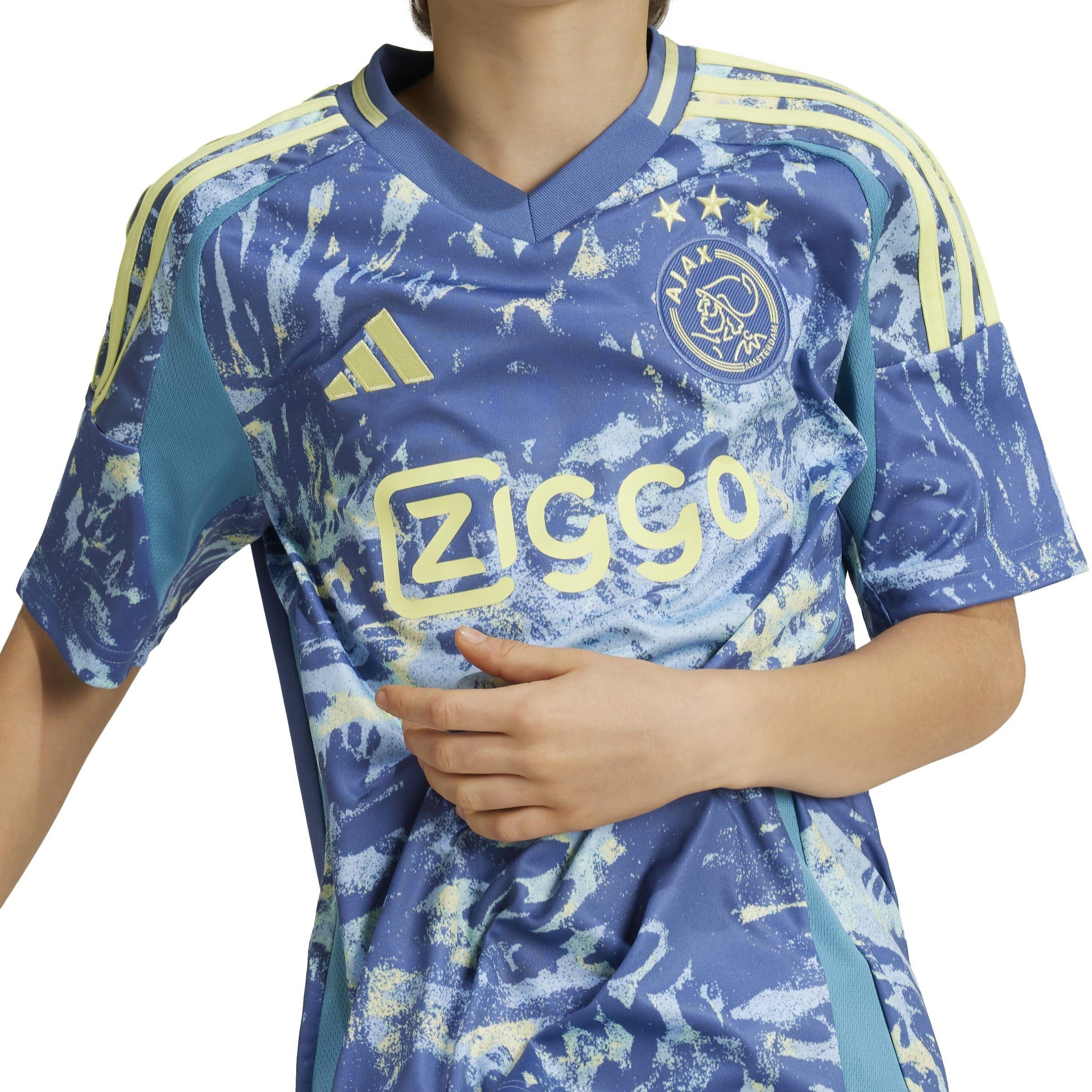 Bleu - adidas - Ajax Amsterdam Away Shirt 2024 2025 Juniors - 6