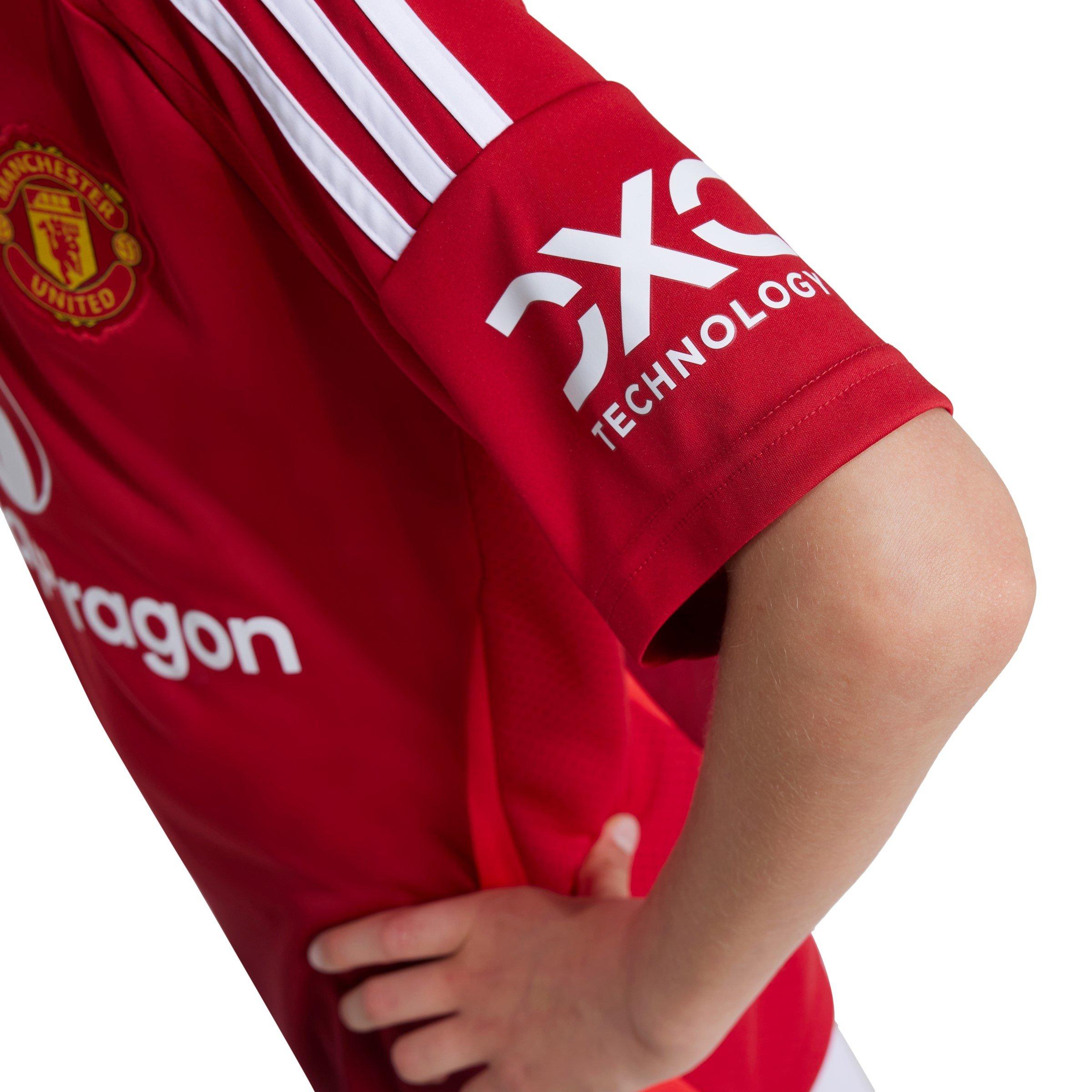 Rosso - adidas - Manchester United Home Shirt 2024 2025 Juniors - 7