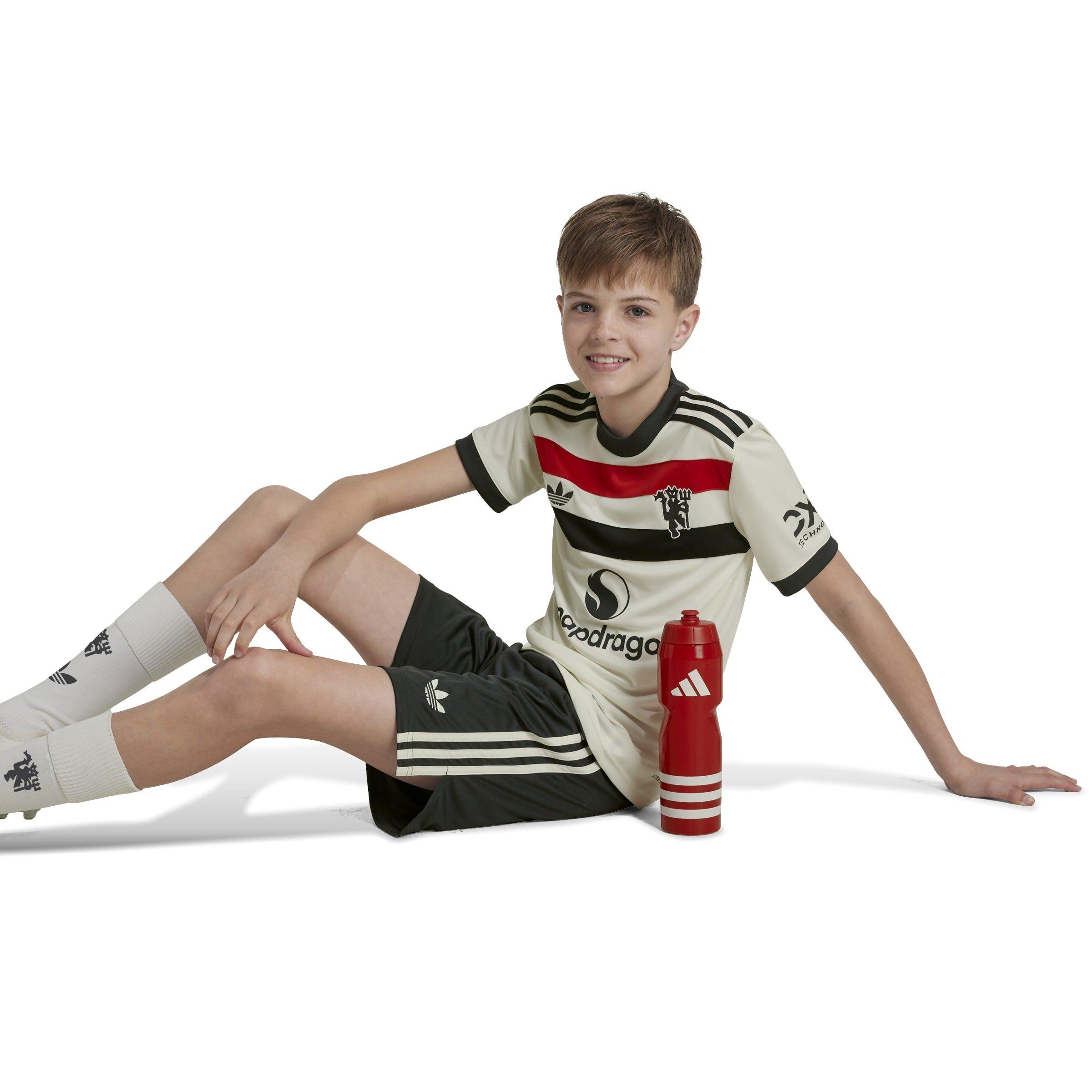 Weiß - adidas - Manchester United Third Shirt 2024 2025 Juniors - 5