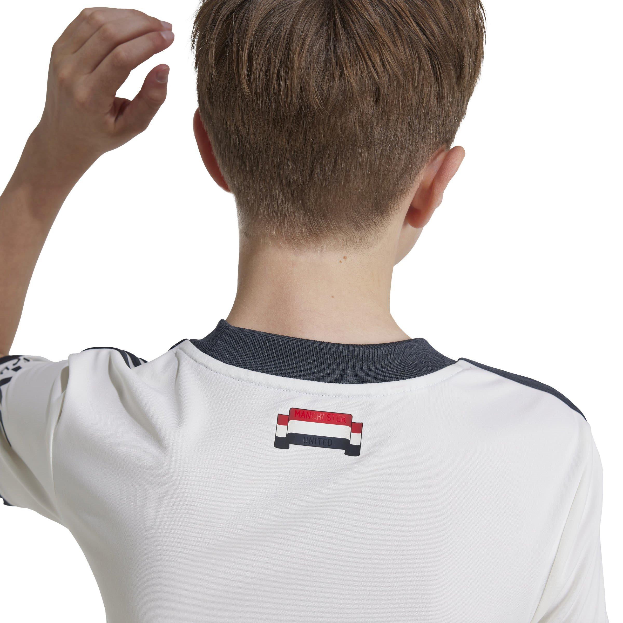 Weiß - adidas - Manchester United Third Shirt 2024 2025 Juniors - 6