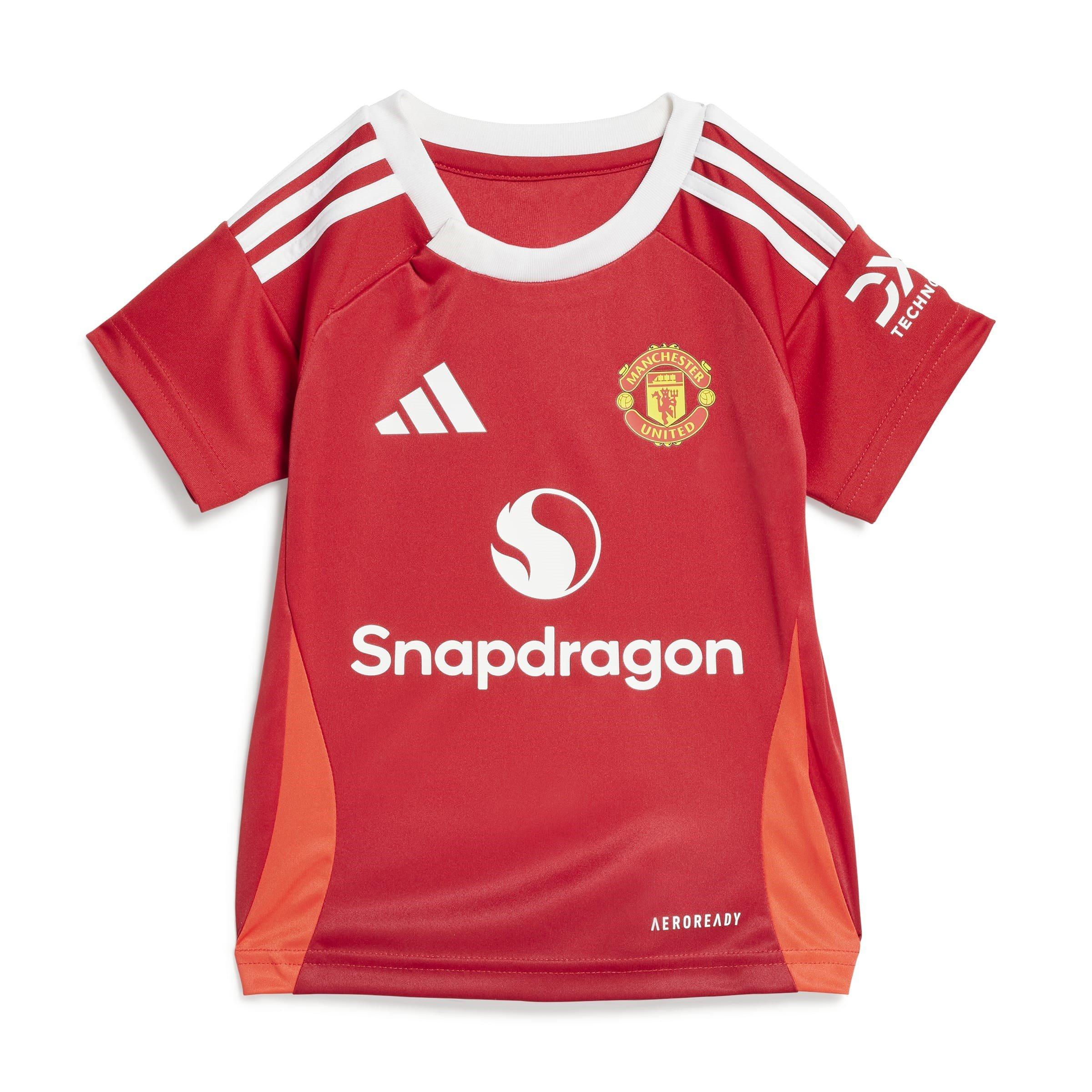 Rood - adidas - Manchester United Home Babykit 2024 2025 - 2