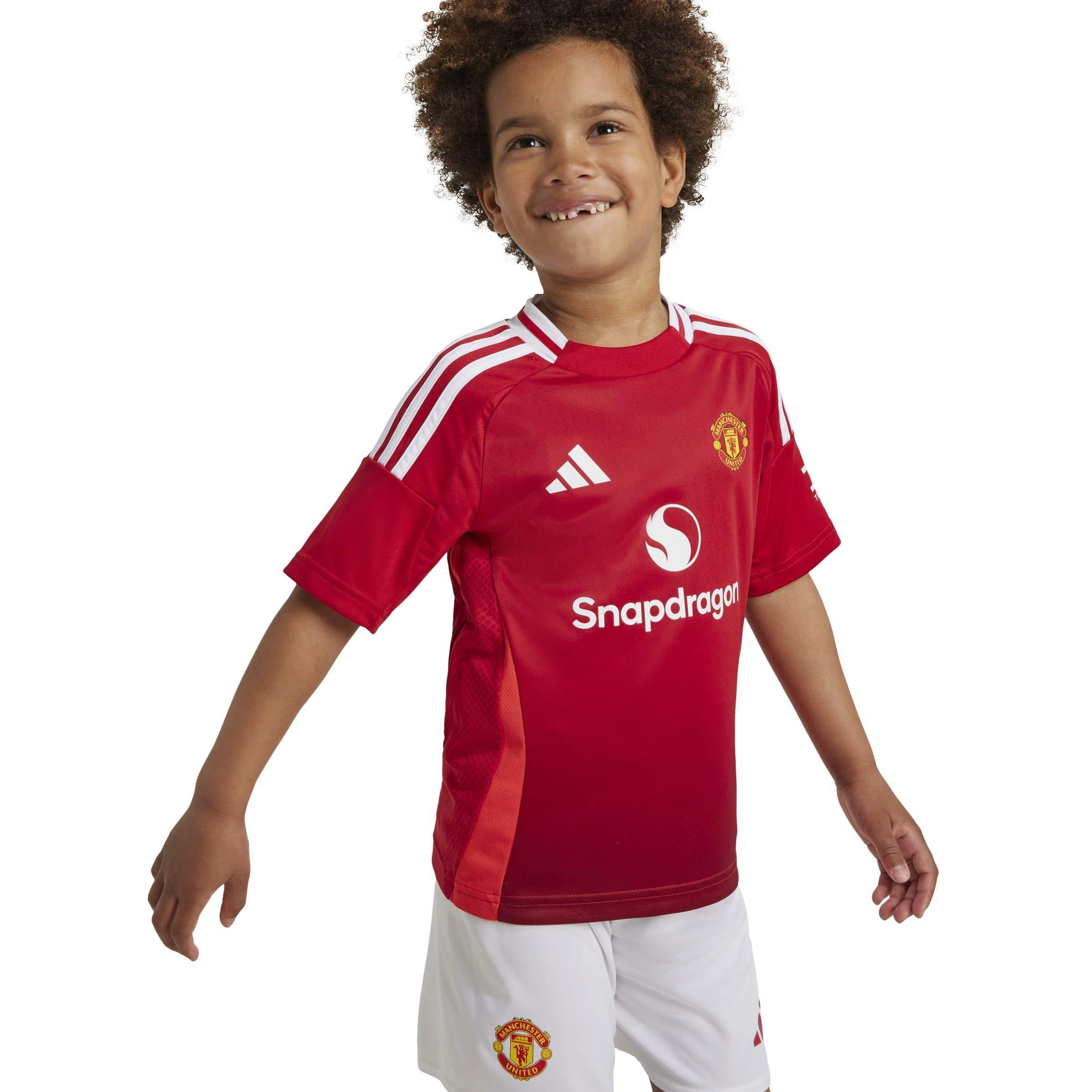 Rood - adidas - Manchester United Home Minikit 2024 2025 Infants - 7