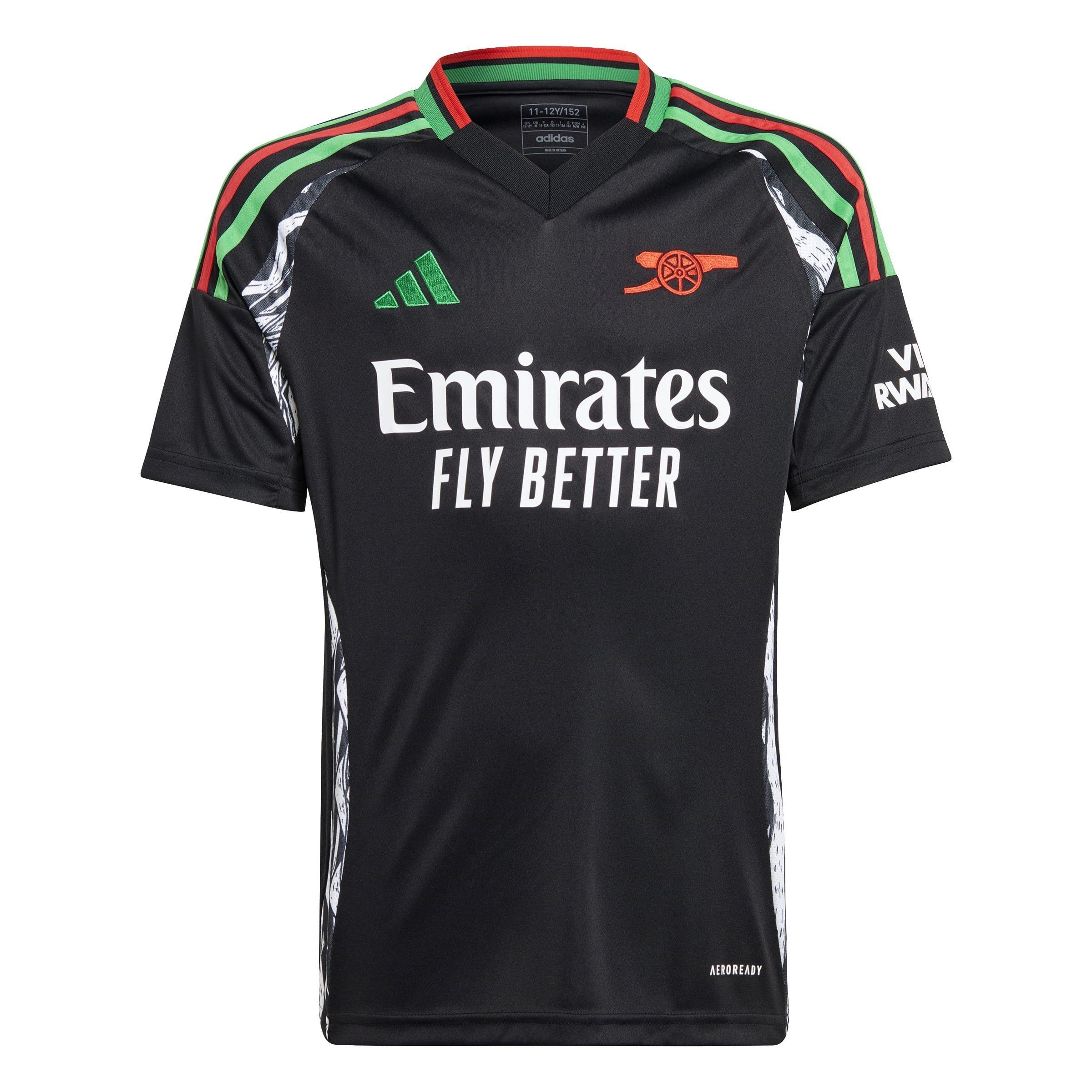 Black - adidas - Arsenal Away Shirt 2024 2025 Junior - 1