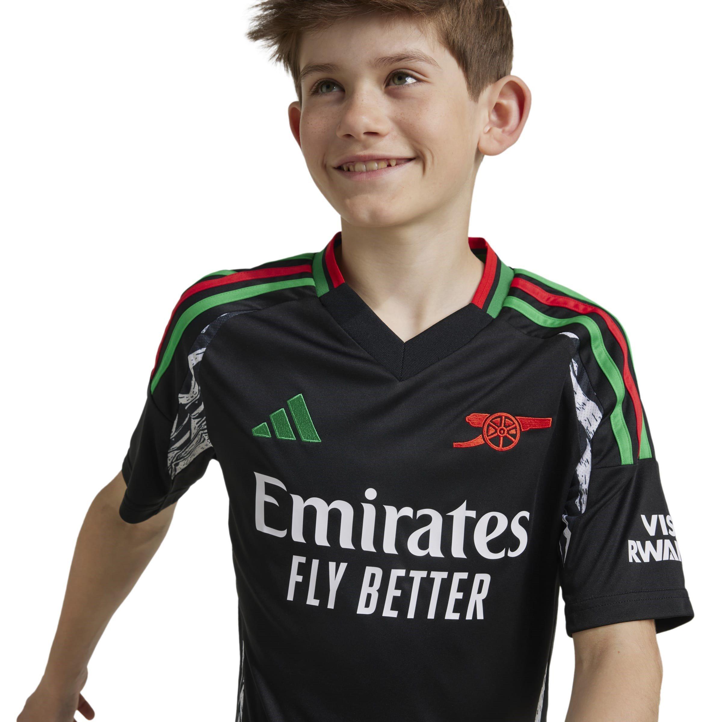 Black - adidas - Arsenal Away Shirt 2024 2025 Junior - 7