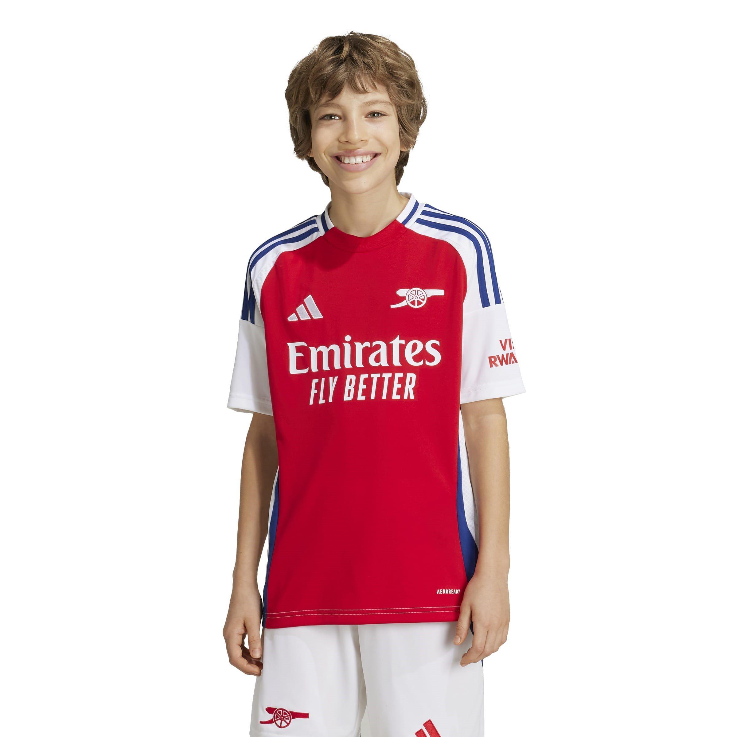 Red - adidas - Arsenal Home Shirt 2024 2025 Juniors - 3