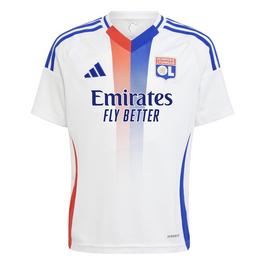 adidas Olympique Lyonnais Home Shirt 2024 2025 Juniors