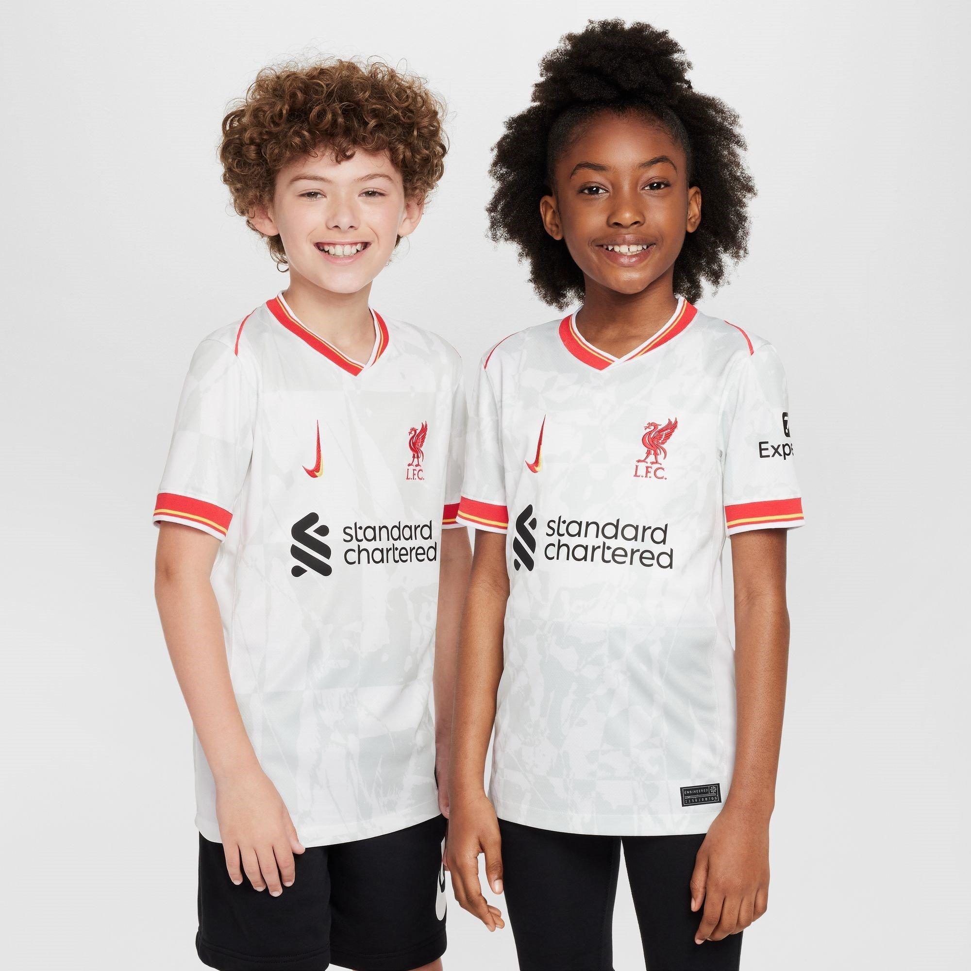 Wit - Nike - Liverpool Third Shirt 2024 2025 Juniors - 3