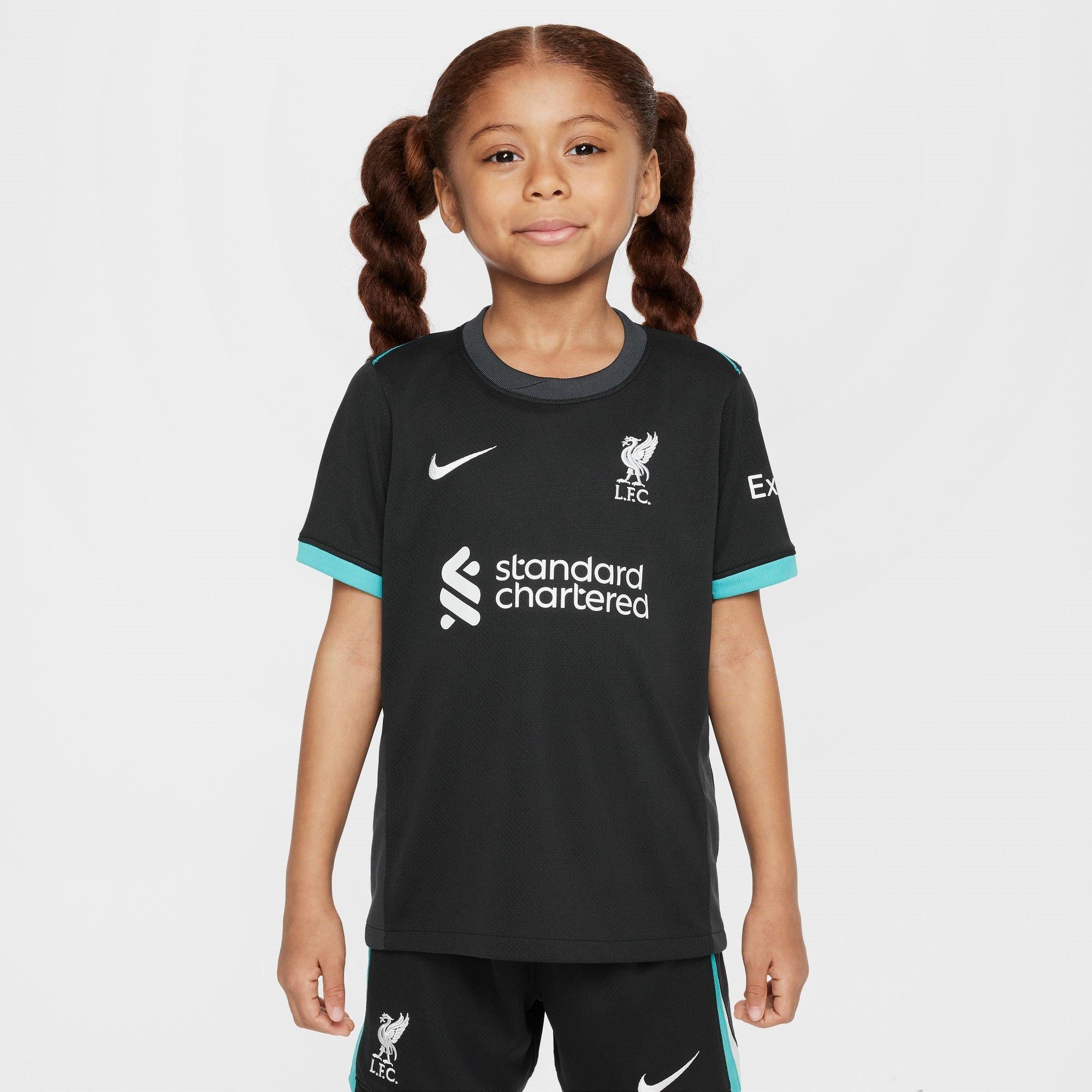 Preto - Nike - Liverpool Away Minikit 2024 2025 Infants - 5
