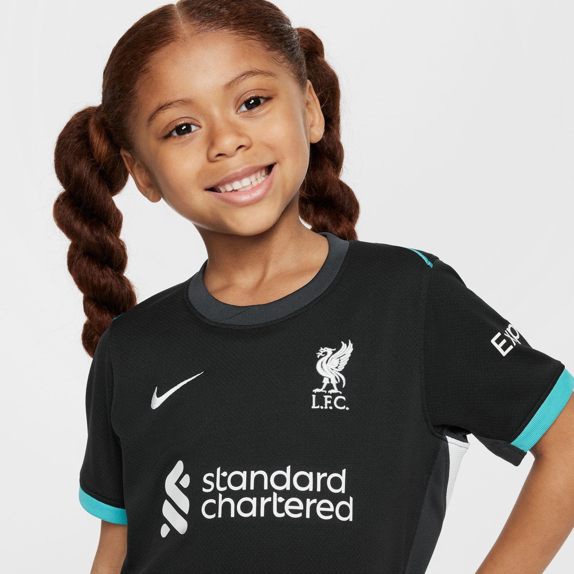Preto - Nike - Liverpool Away Minikit 2024 2025 Infants - 6
