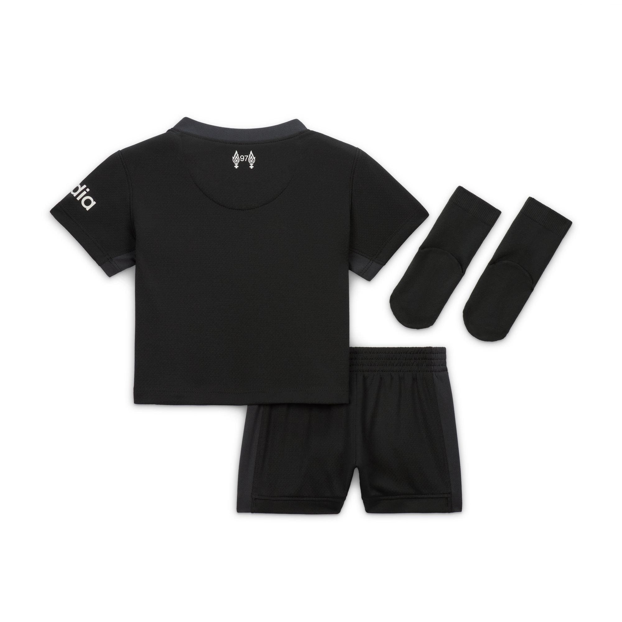 Sort - Nike - Liverpool Away Babykit 2024 2025 - 2