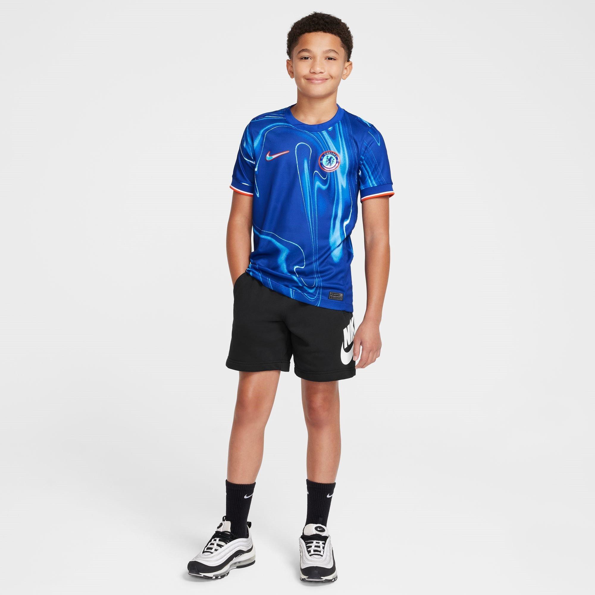 Blauw - Nike - Chelsea Home Shirt 2024 2025 Juniors - 12