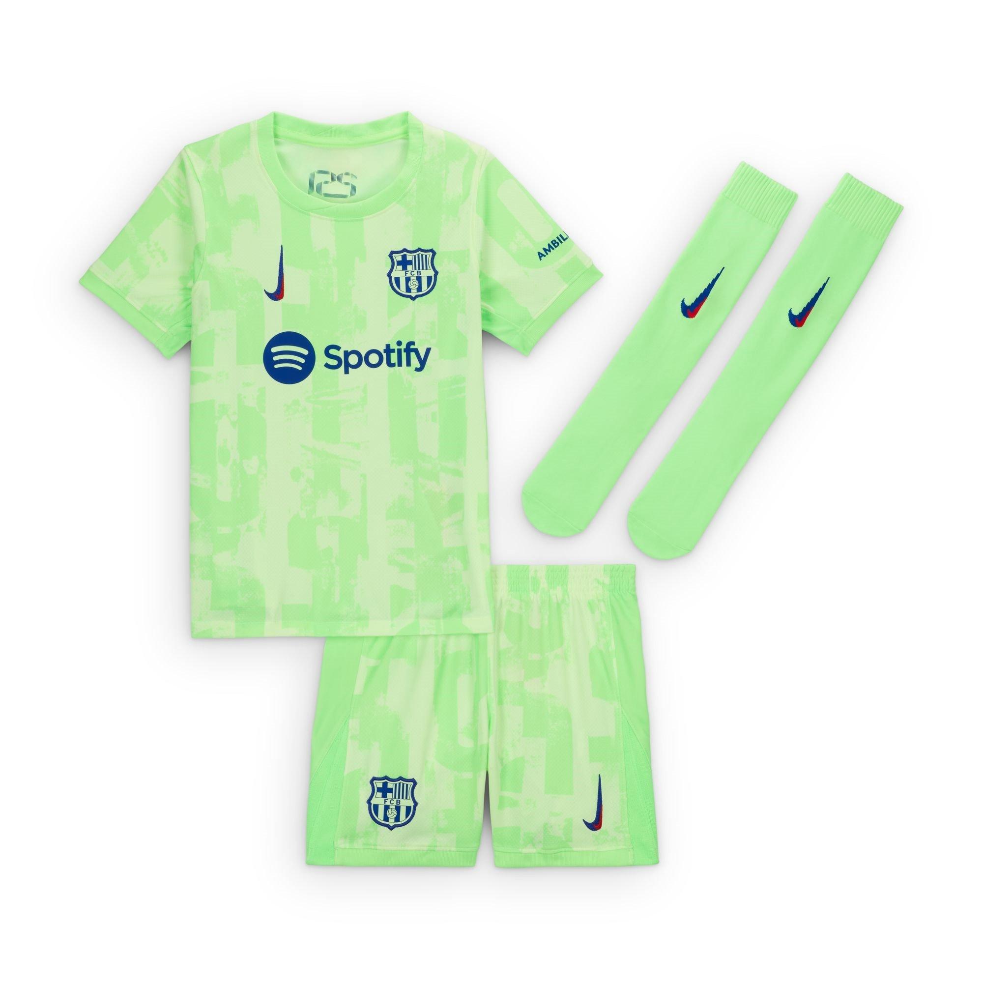 Groen - Nike - Barcelona Third Minikit 2024 2025 Infants - 1