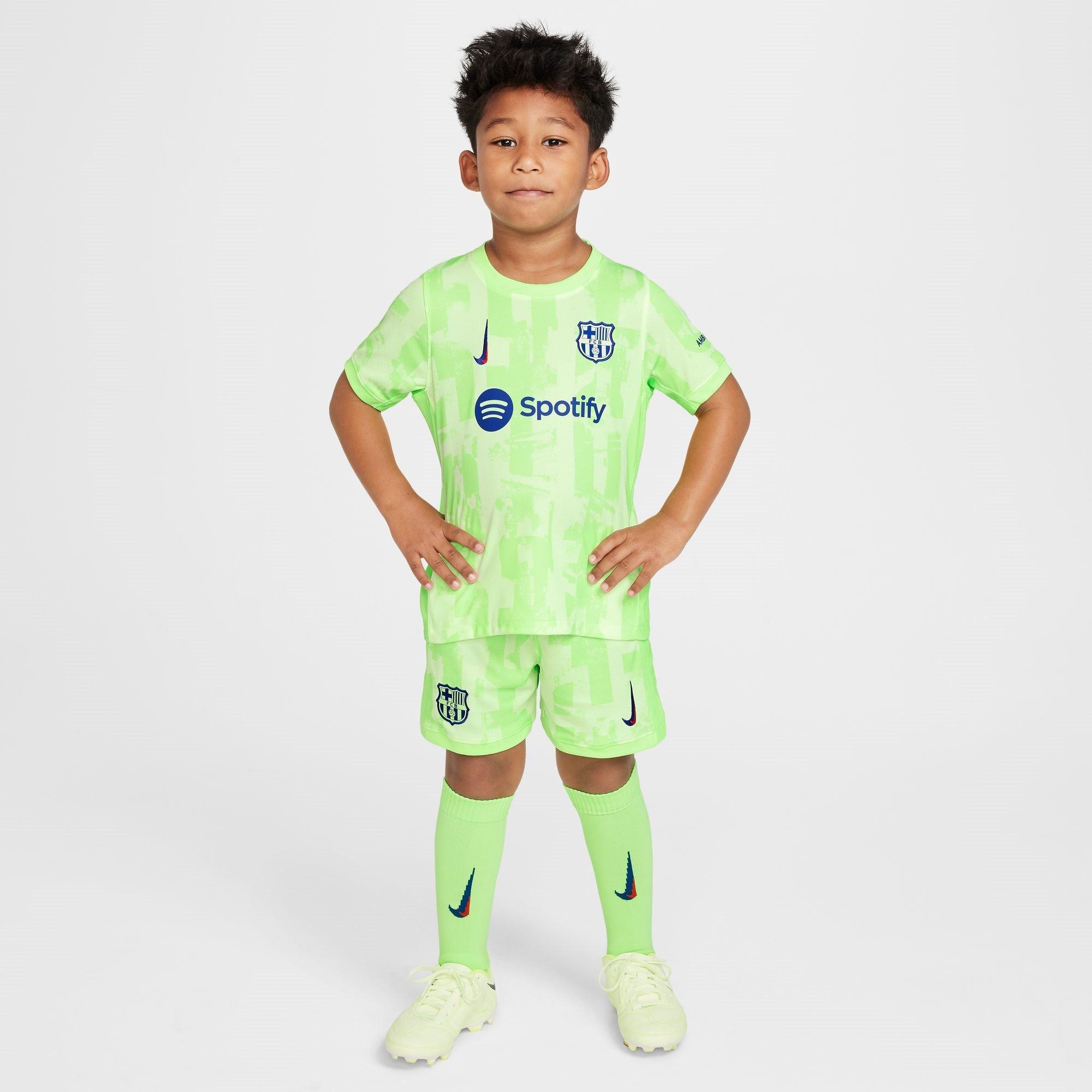 Groen - Nike - Barcelona Third Minikit 2024 2025 Infants - 3