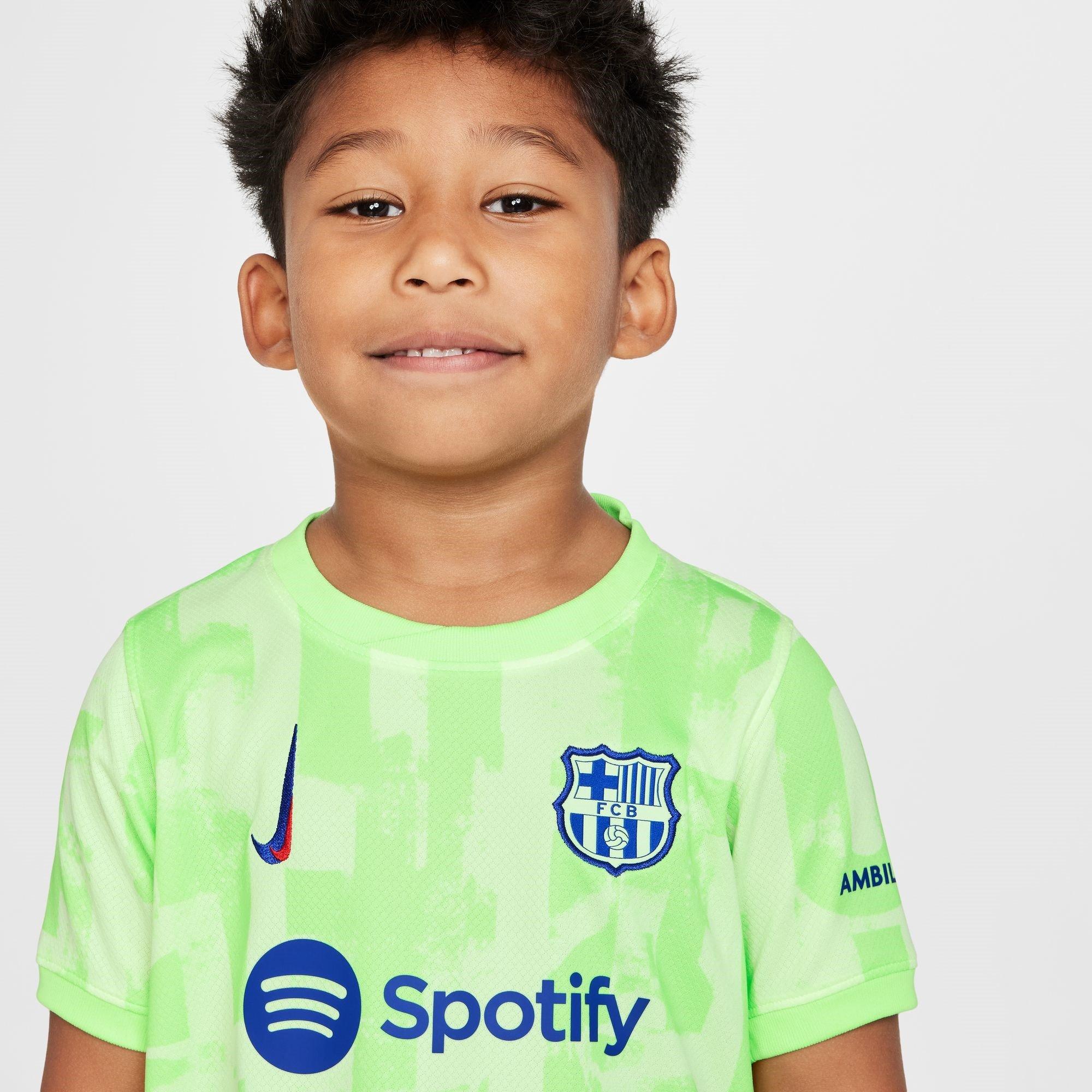 Groen - Nike - Barcelona Third Minikit 2024 2025 Infants - 6