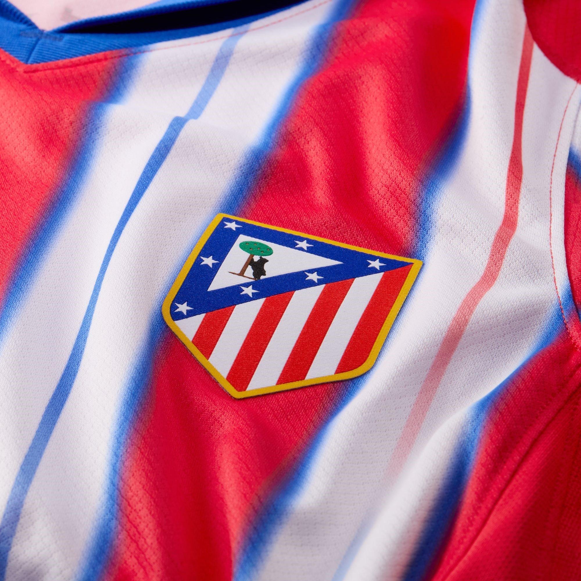 Red - Nike - Atletico Madrid Home Shirt 2024 2025 Juniors - 11