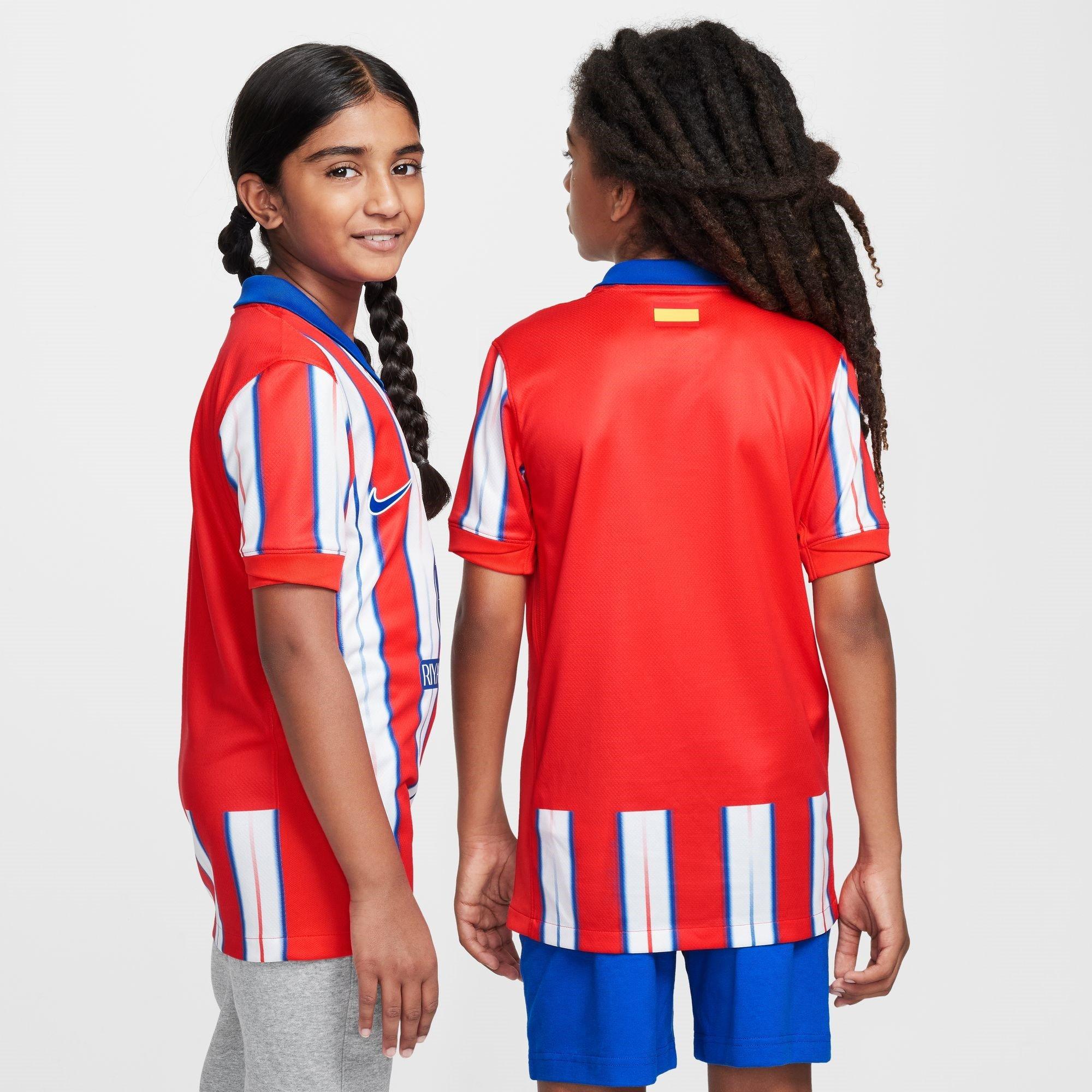 Red - Nike - Atletico Madrid Home Shirt 2024 2025 Juniors - 4