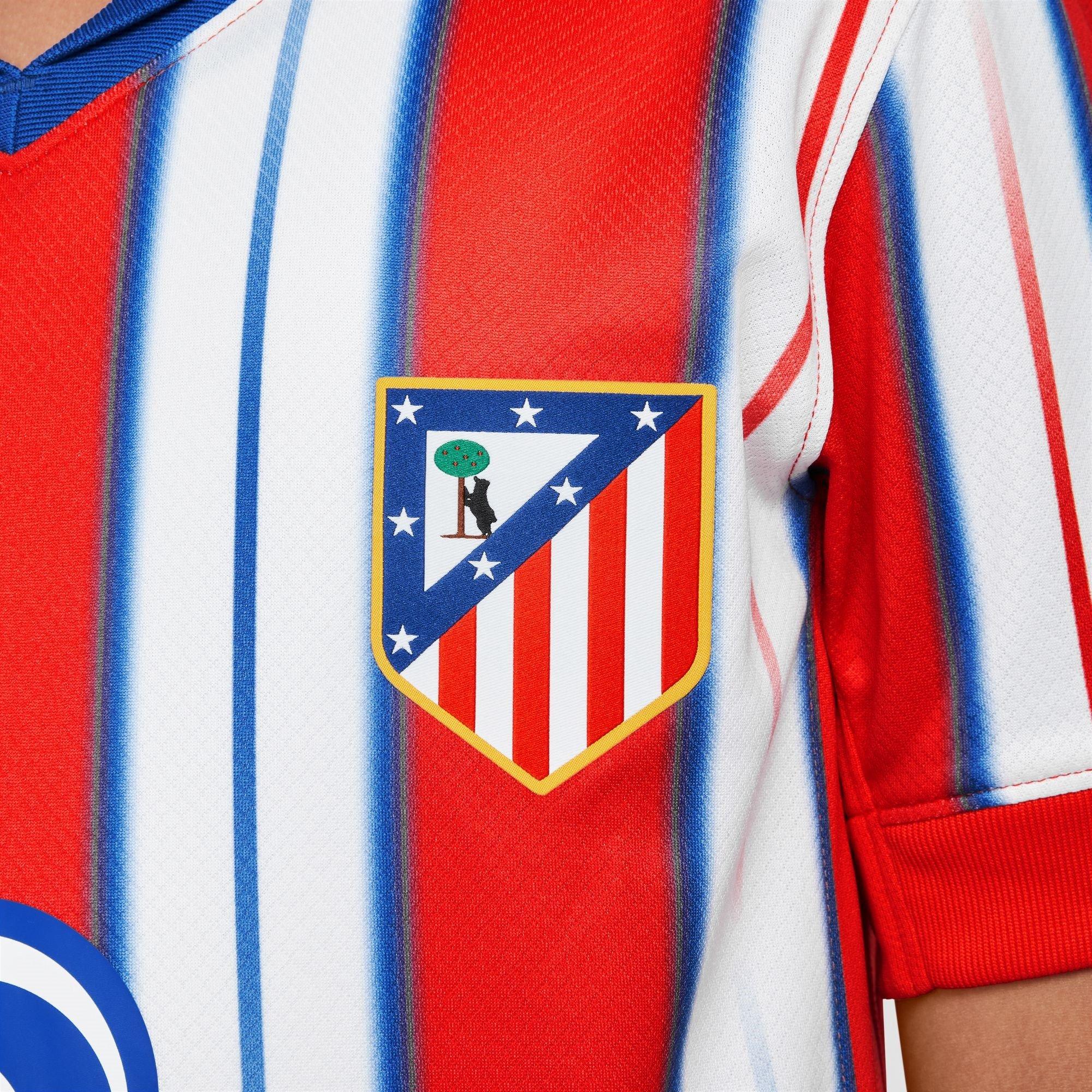Red - Nike - Atletico Madrid Home Shirt 2024 2025 Juniors - 6