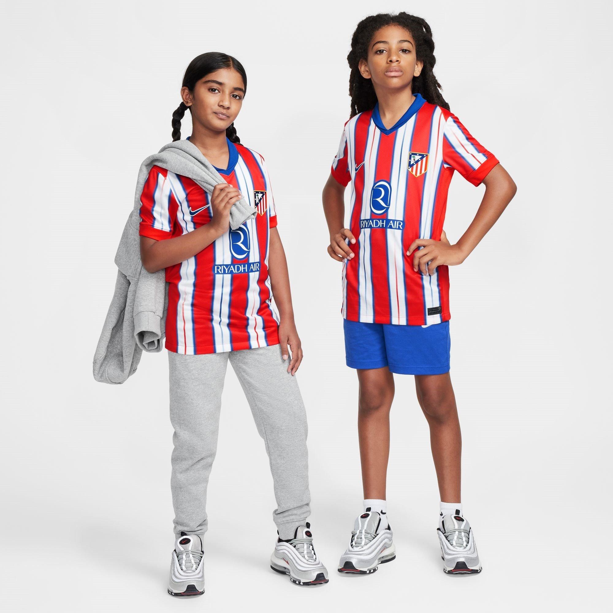 Red - Nike - Atletico Madrid Home Shirt 2024 2025 Juniors - 8