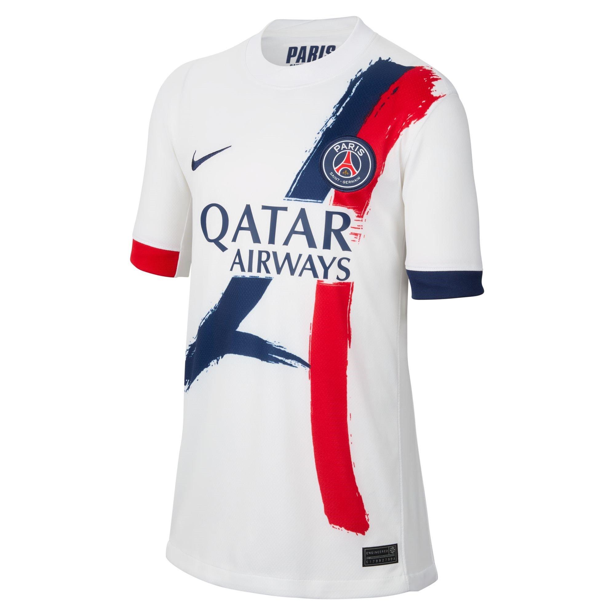 Jersey Remera Nike Off White Nike Paris Saint-Germain Away Shirt