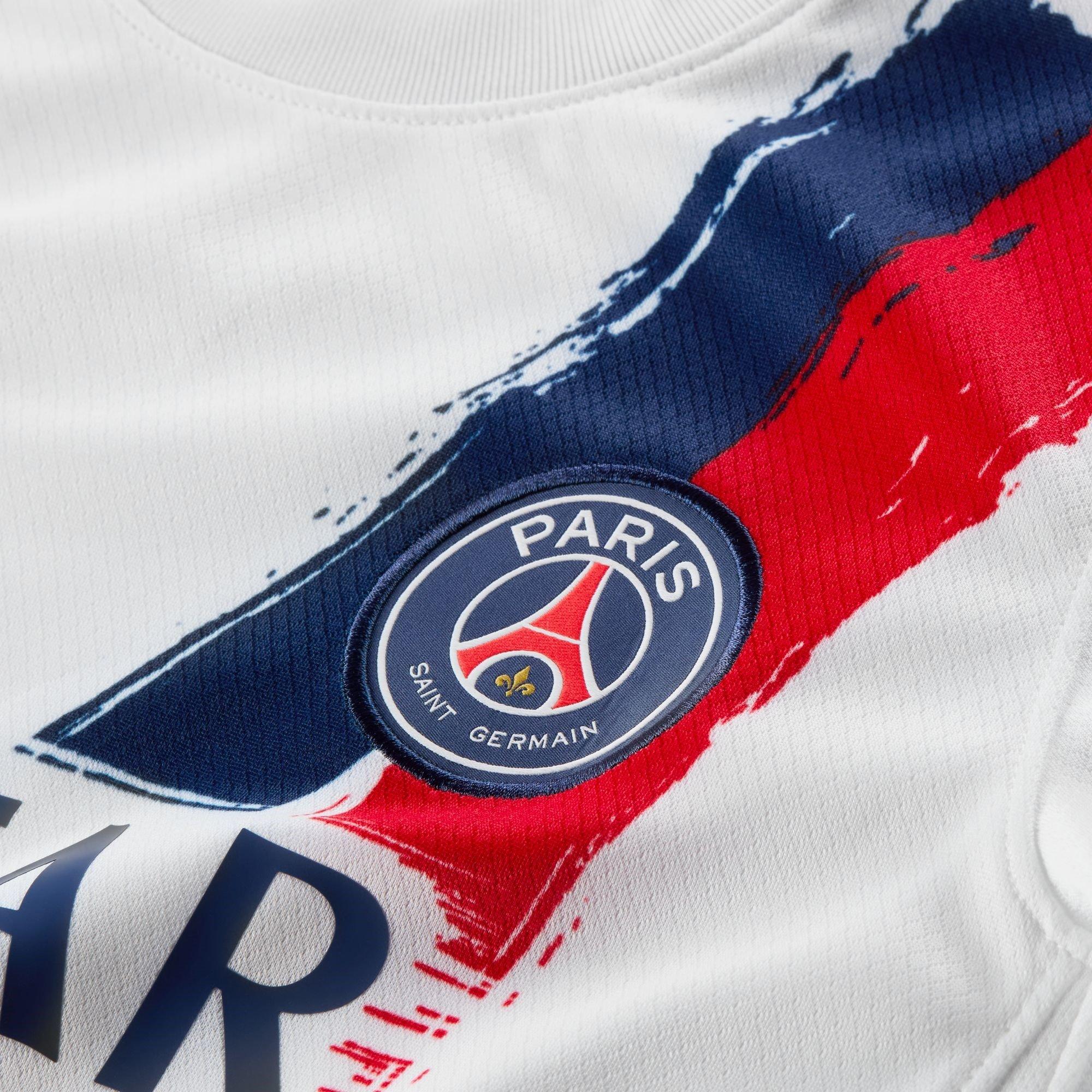 Branco - Nike - Paris Saint-Germain Away Shirt 2024 2025 Juniors - 12