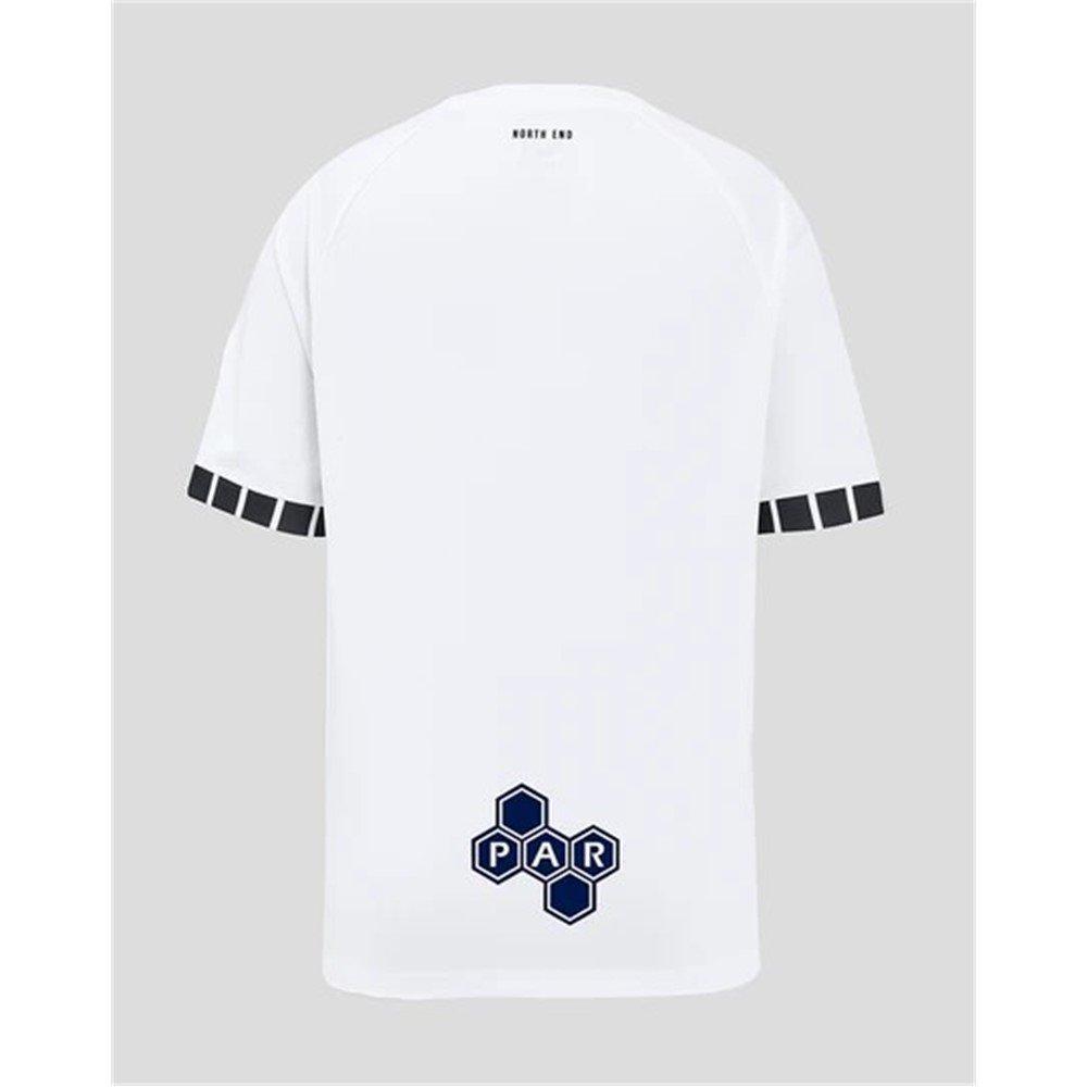 Blanc - Castore - Preston Home Shirt 2024 2025 Juniors - 2