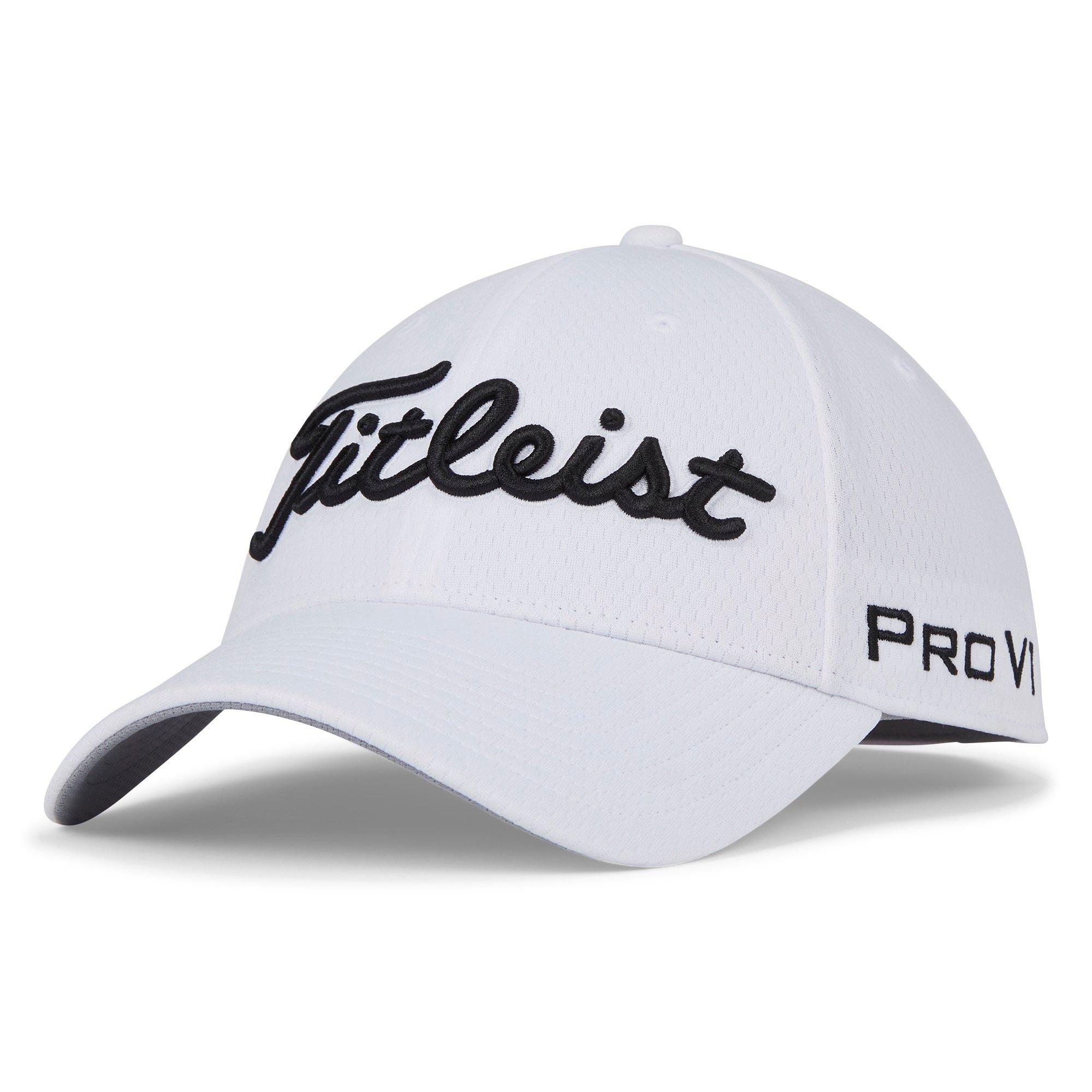 White/Black - Titleist - Men's Tour Elite Golf Cap - 1