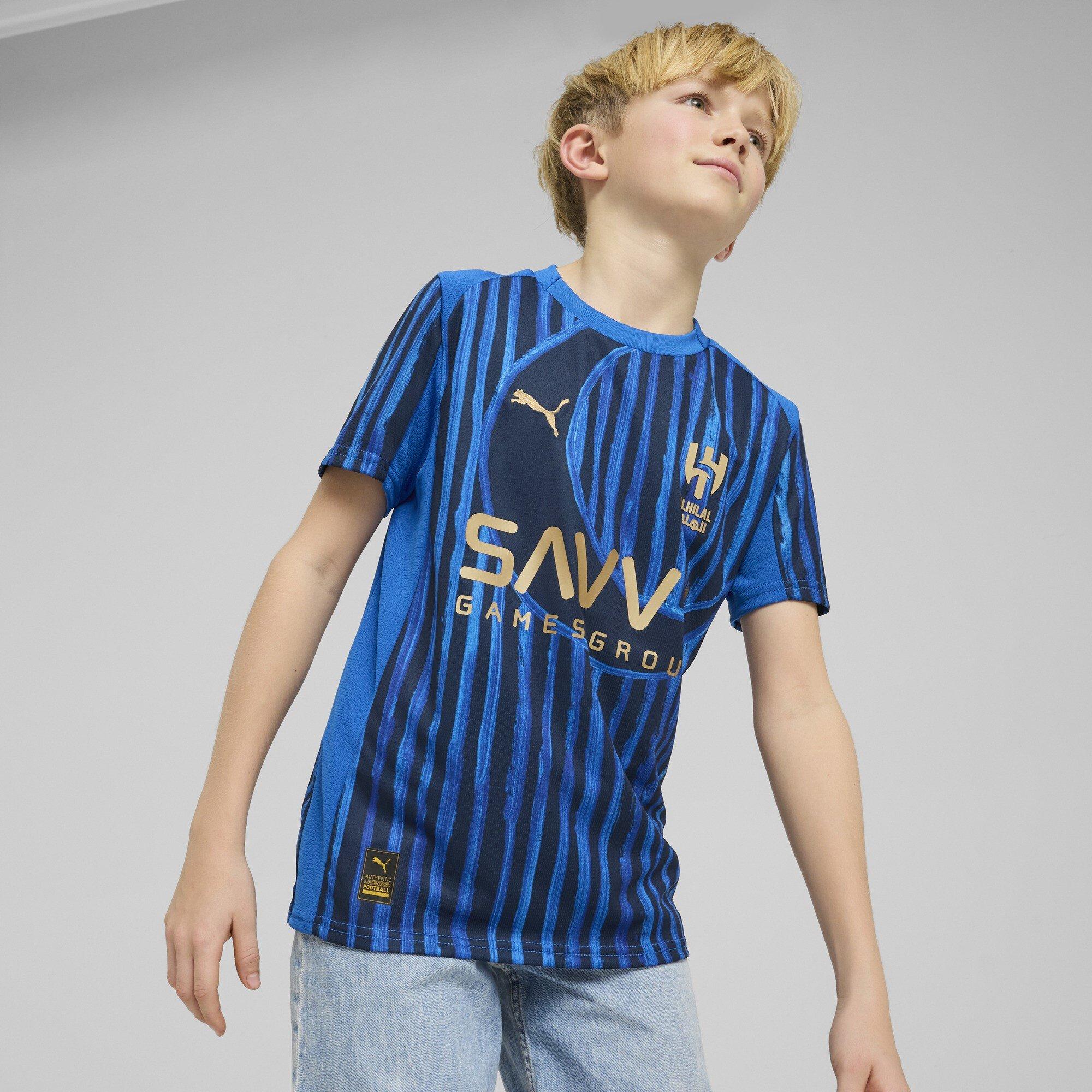 Blue/Navy - Puma - x KidsSuper Al Hilal Home Shirt 2025 2026 Juniors - 3