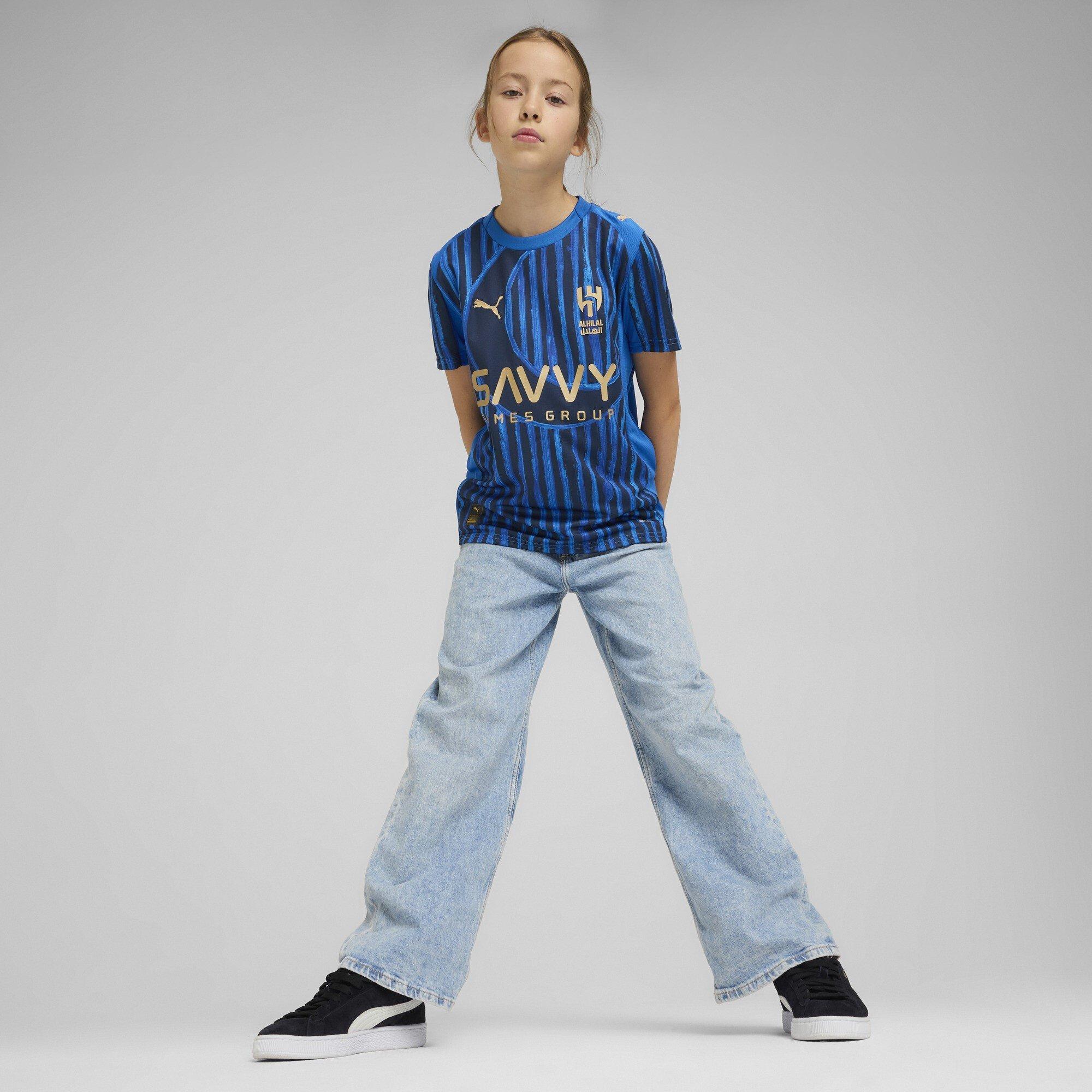 Blue/Navy - Puma - x KidsSuper Al Hilal Home Shirt 2025 2026 Juniors - 6