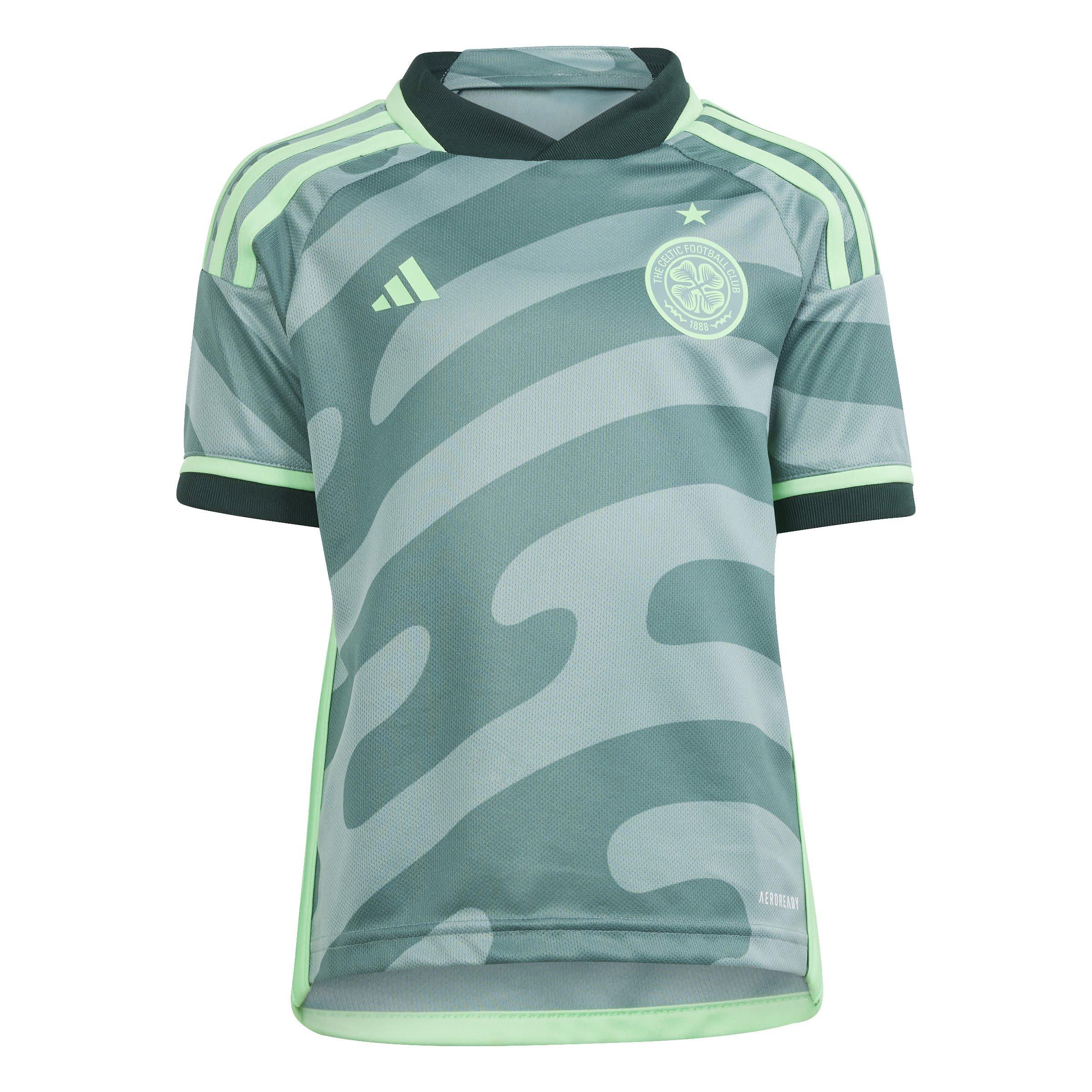 Vert - adidas - Celtic FC Third Minikit 2023 2024 Juniors - 3