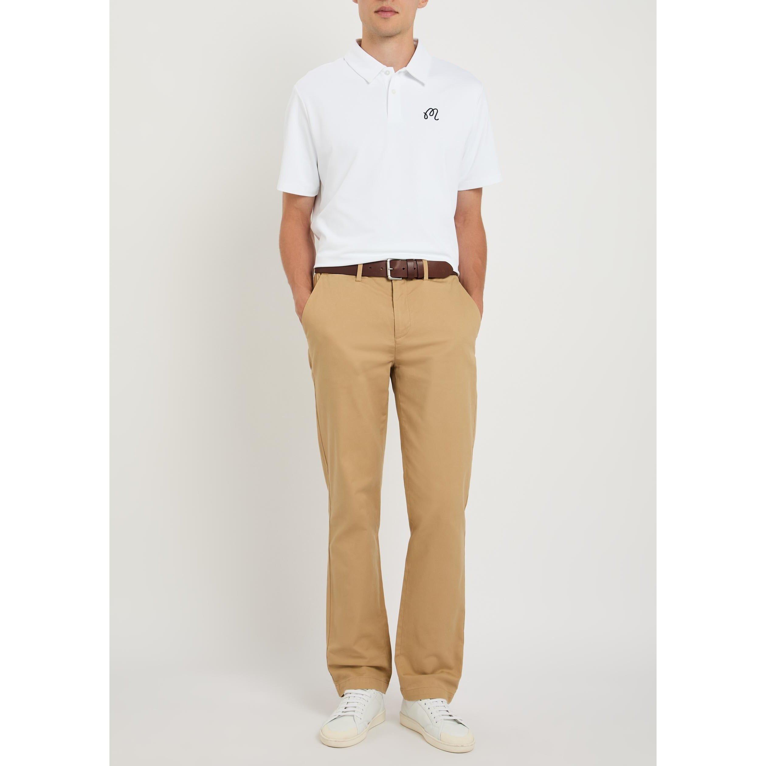 CREAM - Malbon - Men's Fairway Polo Shirt - 5