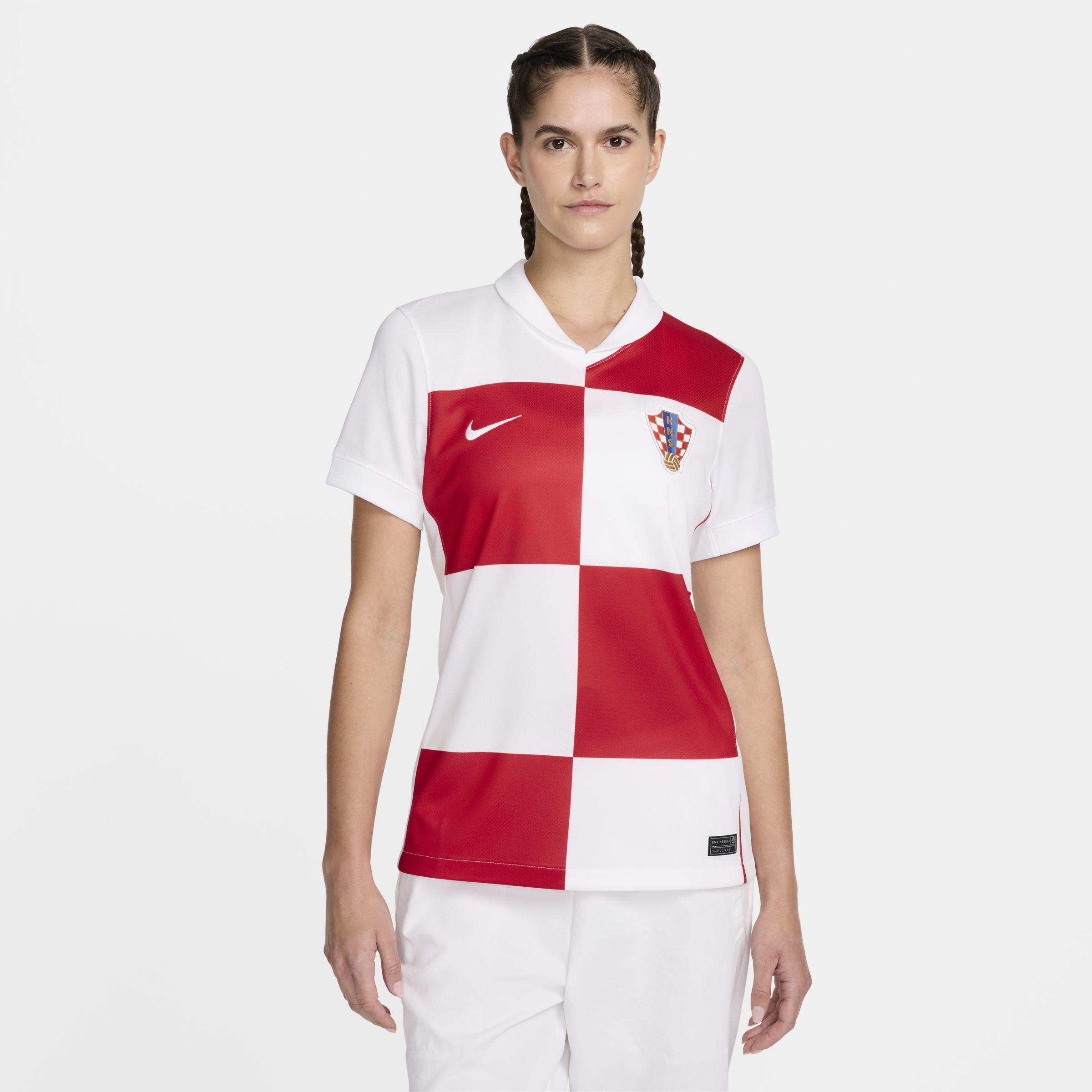 Nike Women's Croatia Home Shirt 2024 - White - 16 (XL)